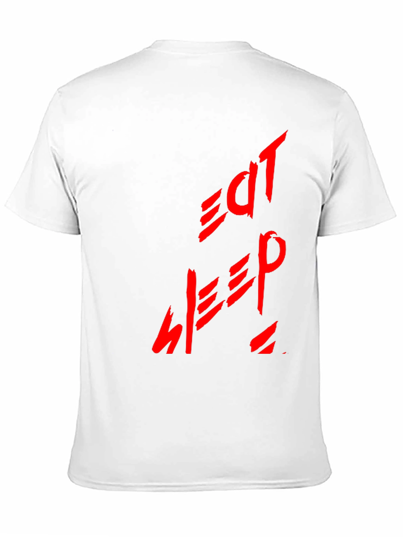 Eat Sleep Repeat Graphic T-Shirt - Black