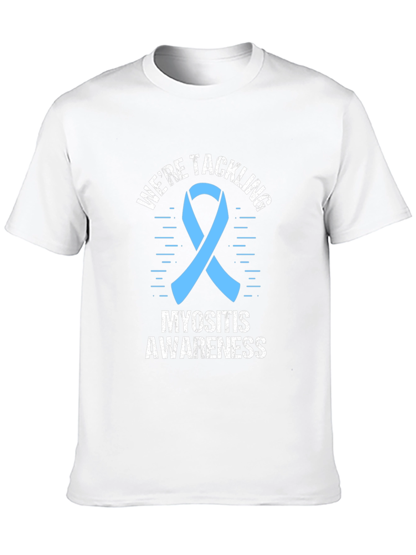 Myositis Awareness T-Shirt - Were Tackling