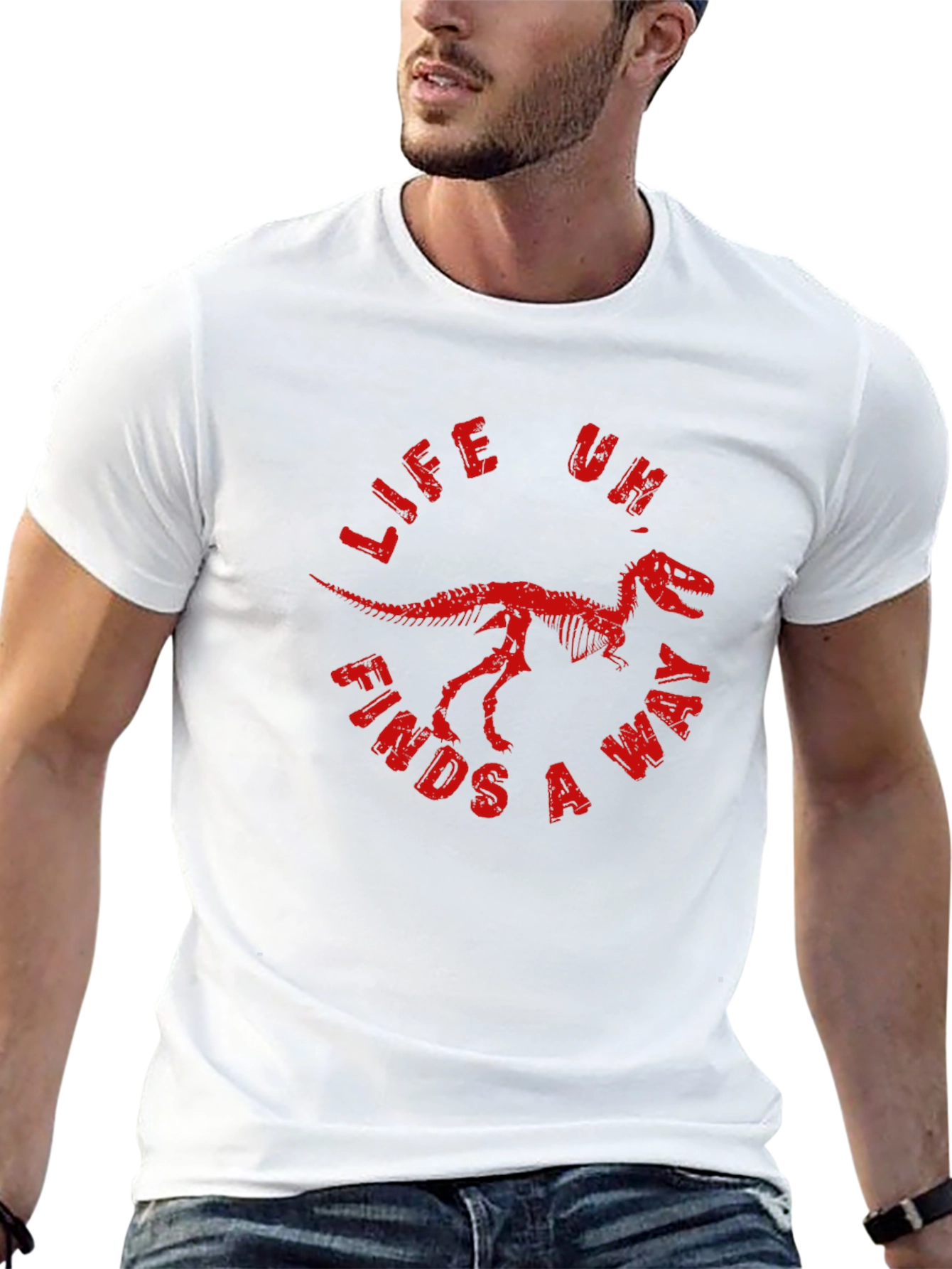 Life Finds A Way Dinosaur T-Shirt