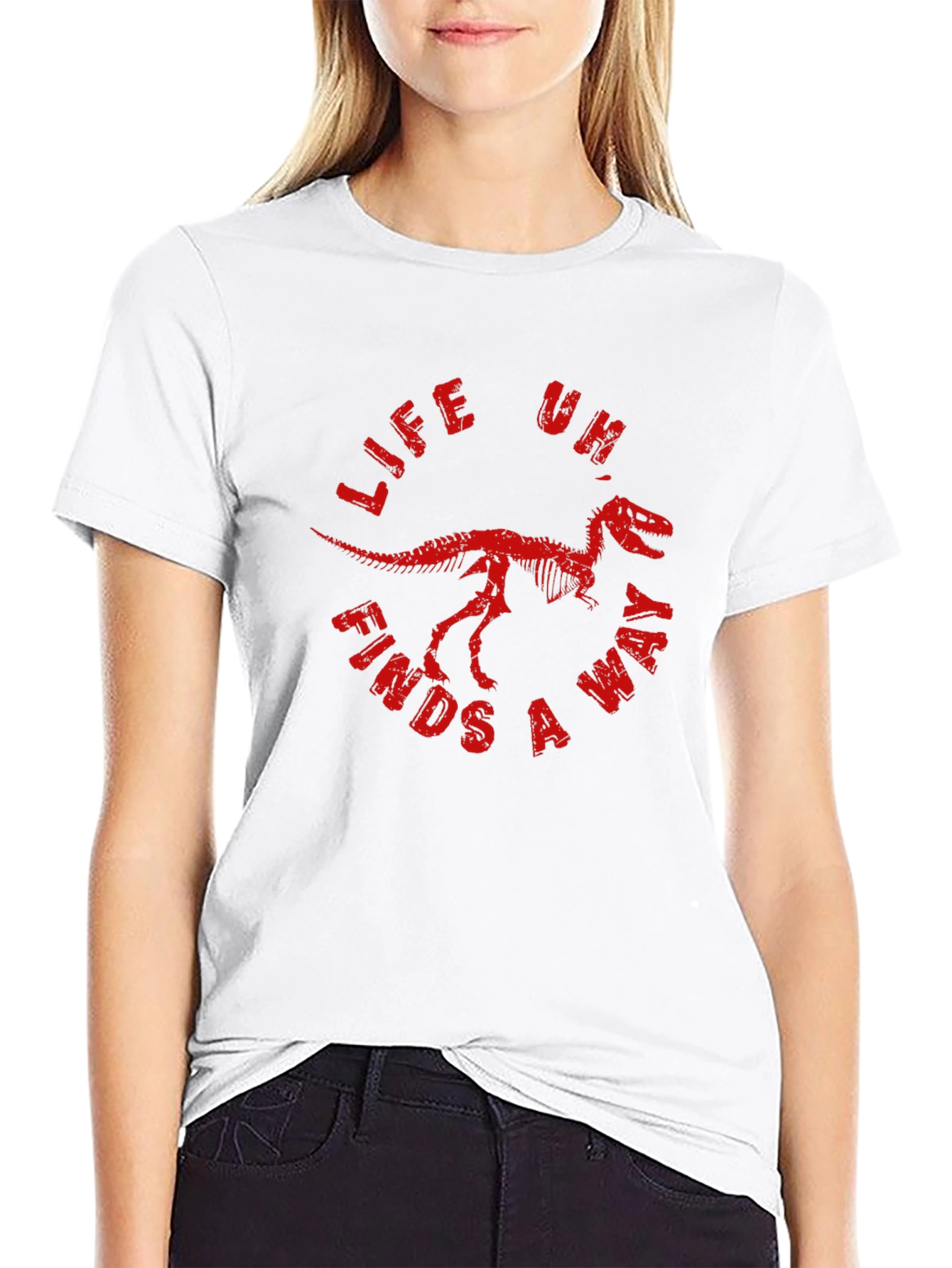 Life Finds A Way Dinosaur T-Shirt