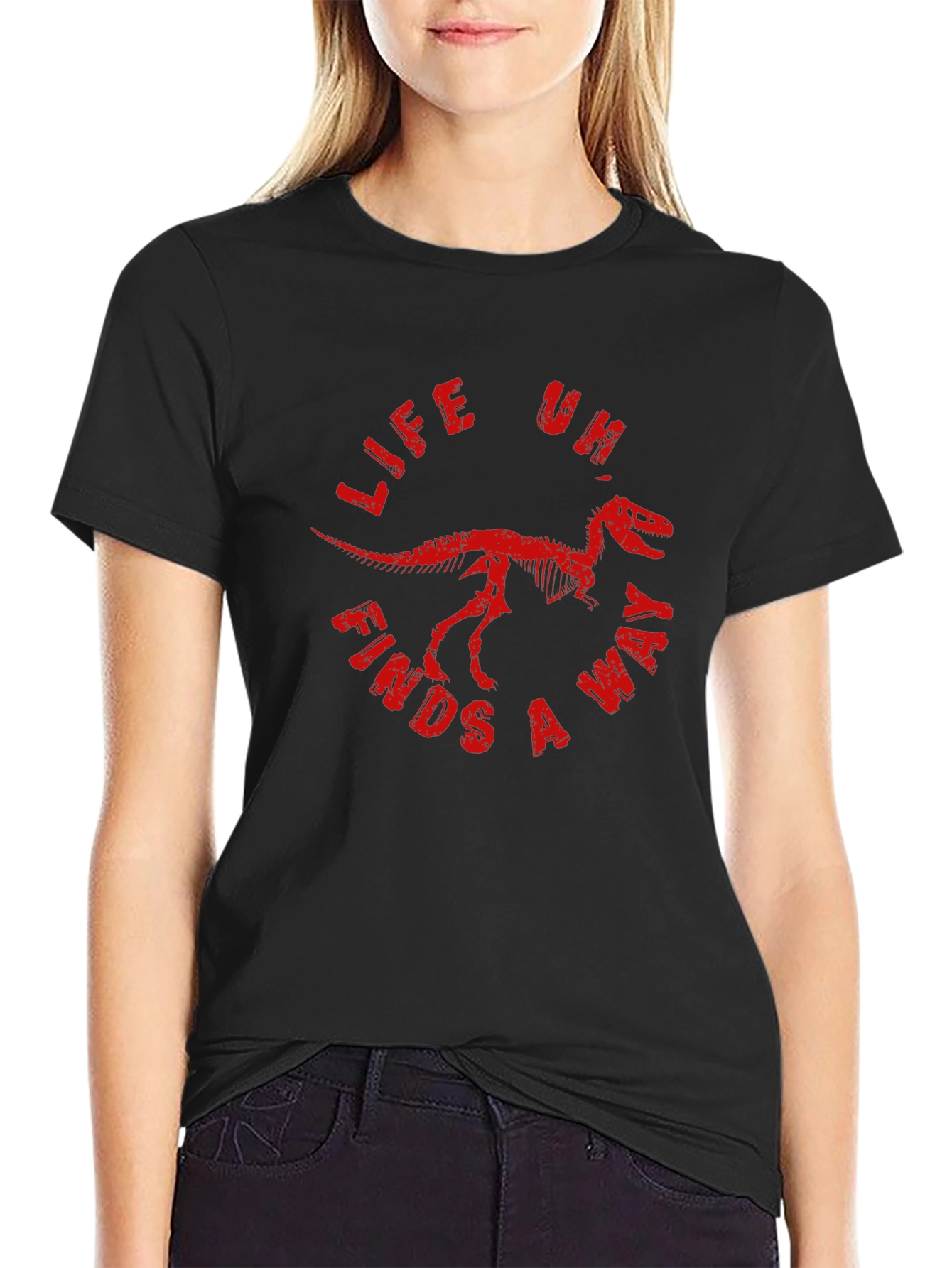 Life Finds A Way Dinosaur T-Shirt