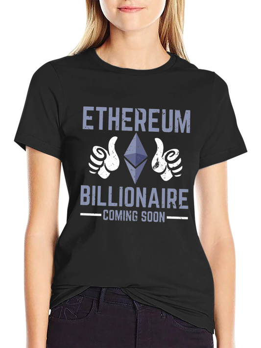 Ethereum Billionaire T-Shirt - Crypto Investor Tee