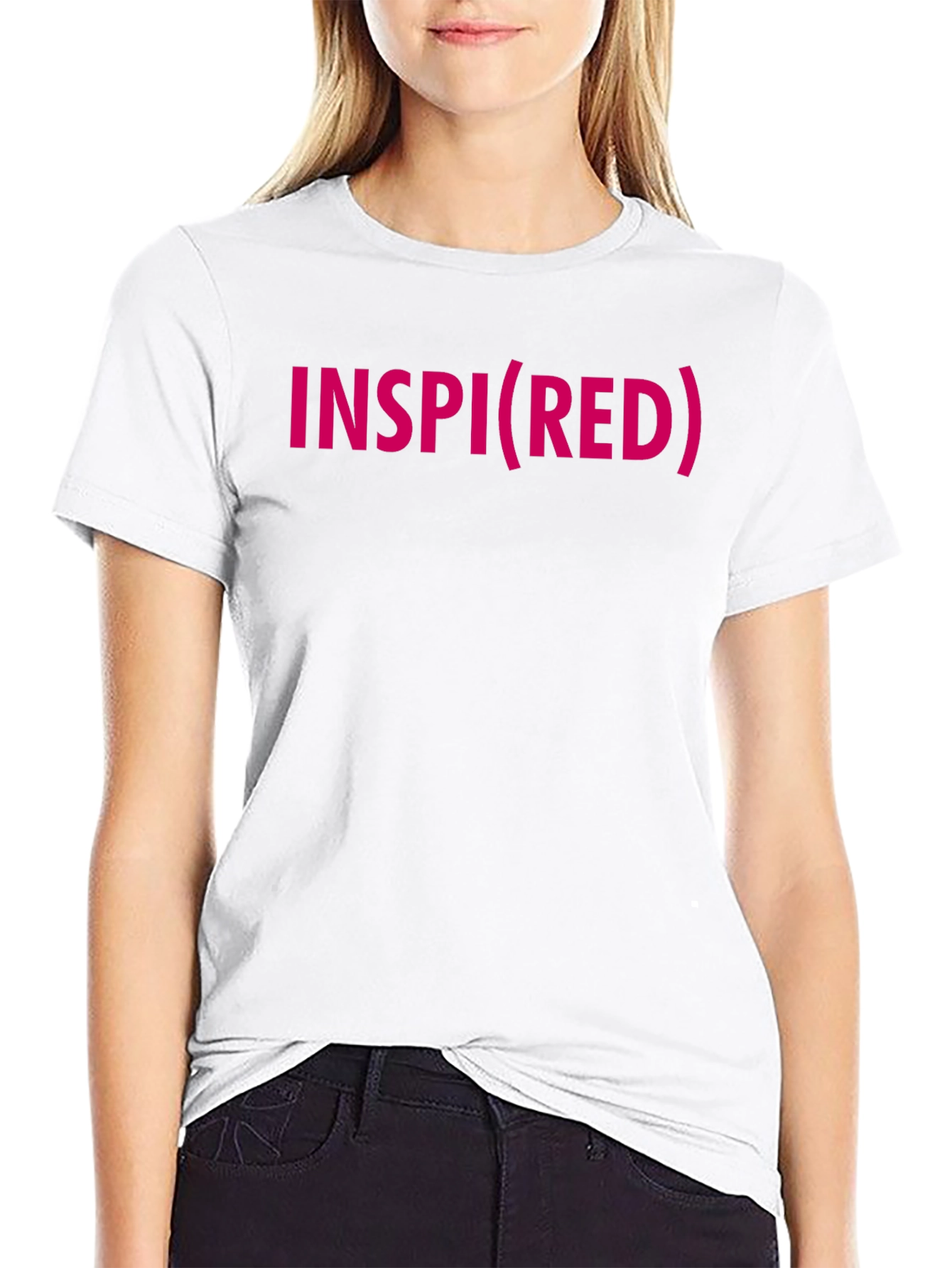 Inspi(RED) Graphic Tee - Stylish Cotton Comfort