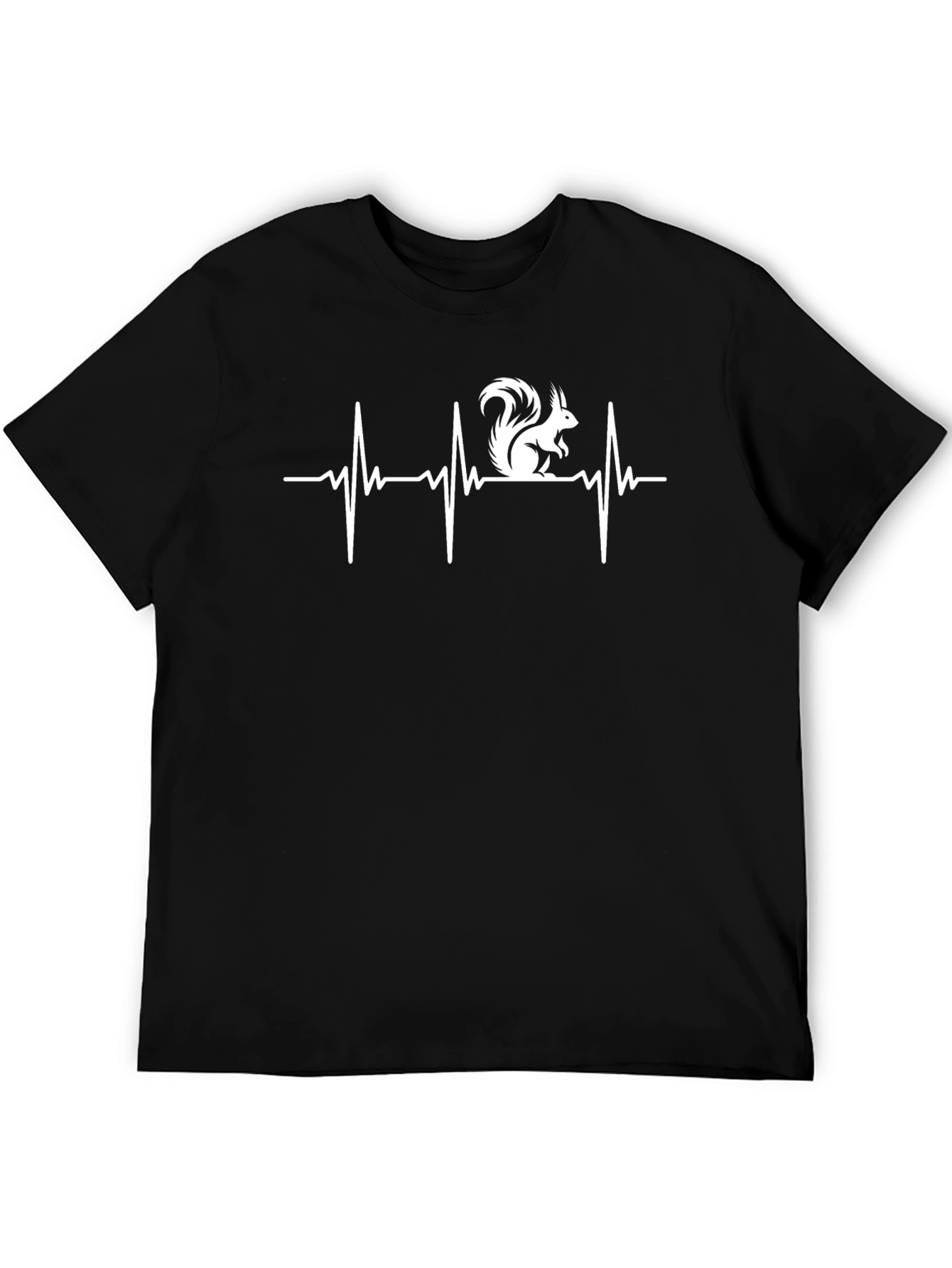 Squirrel Heartbeat T-Shirt - Novelty Animal Lover Tee