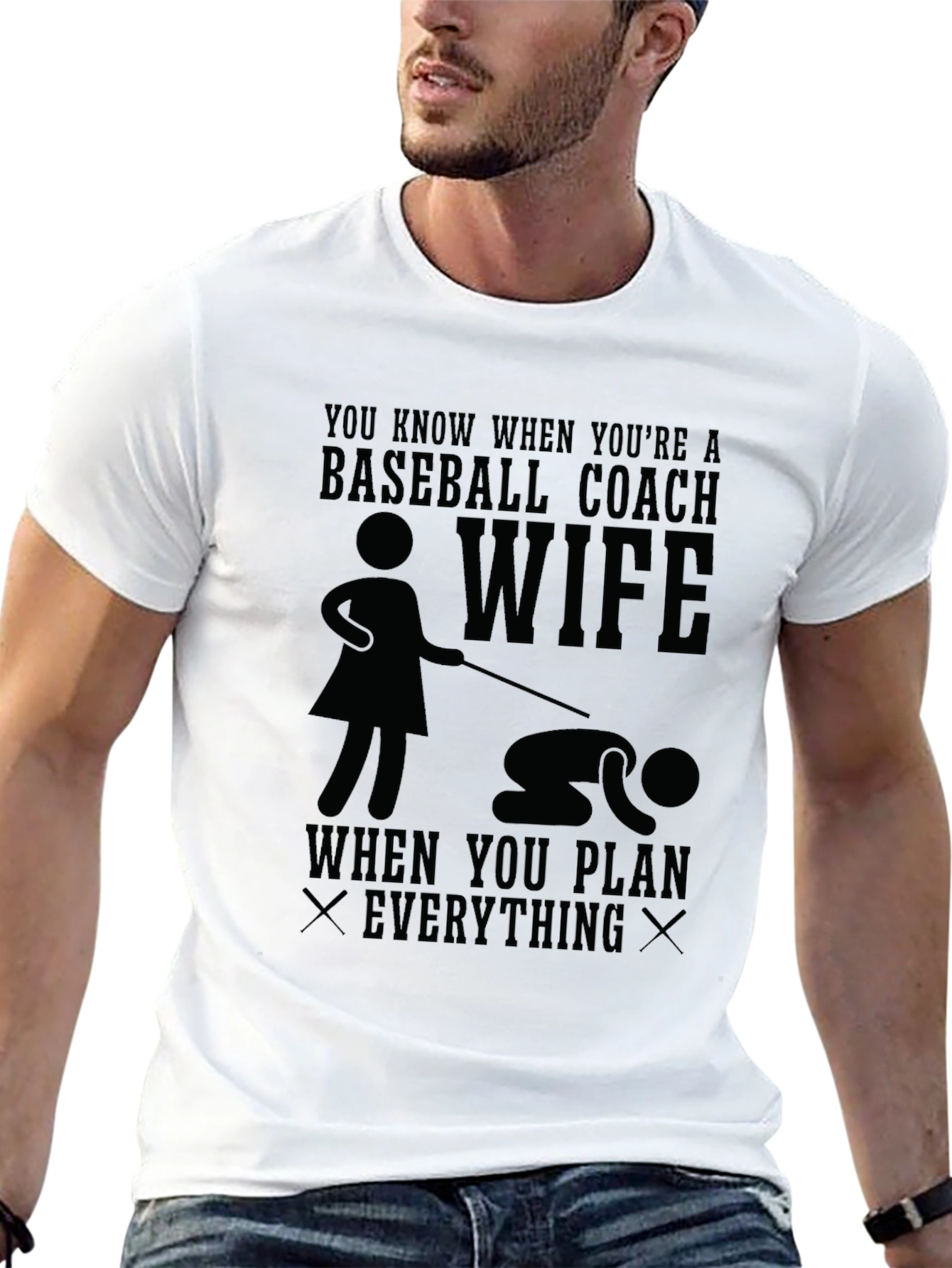 Baseball Coach Wife T-Shirt