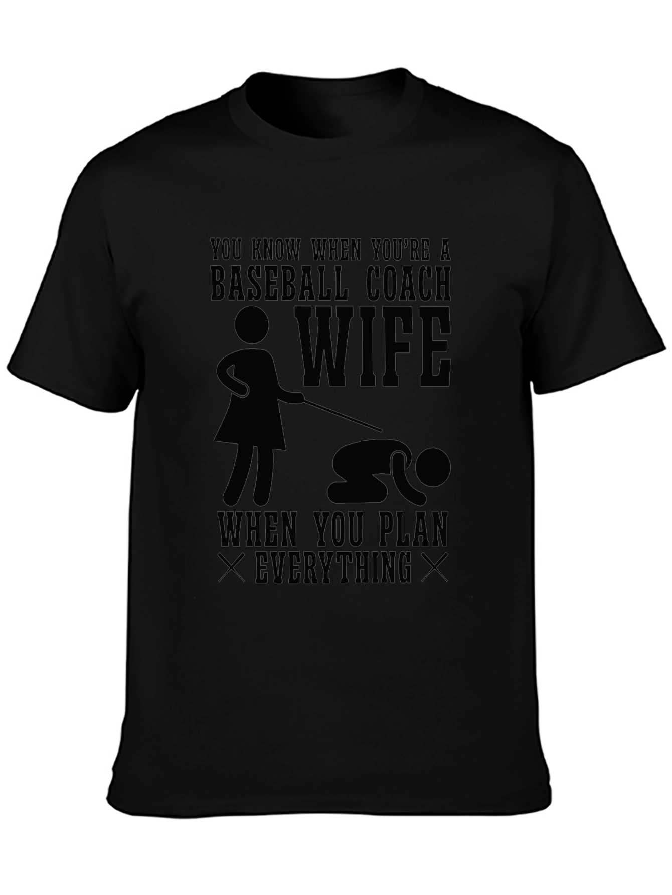 Baseball Coach Wife T-Shirt