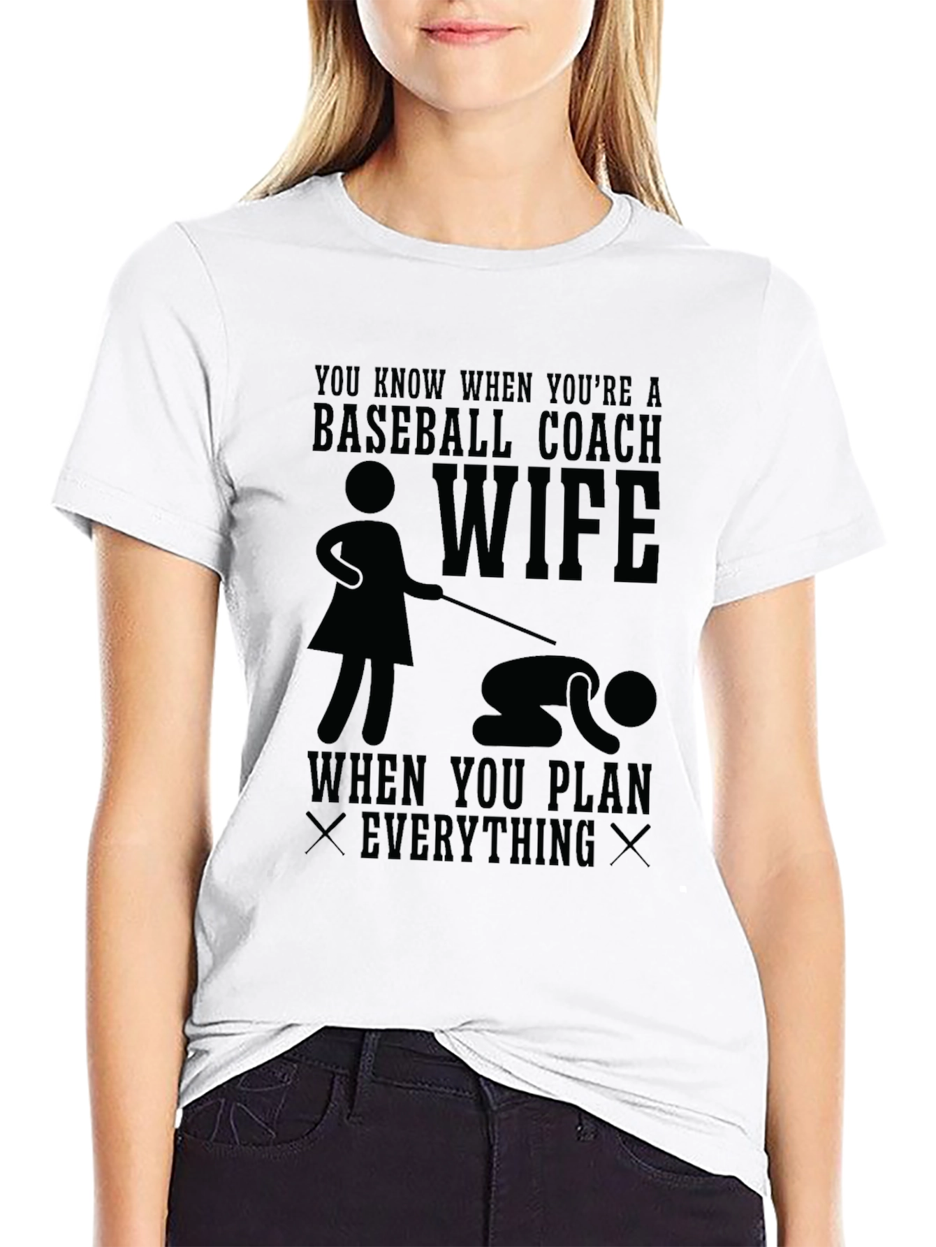 Baseball Coach Wife T-Shirt