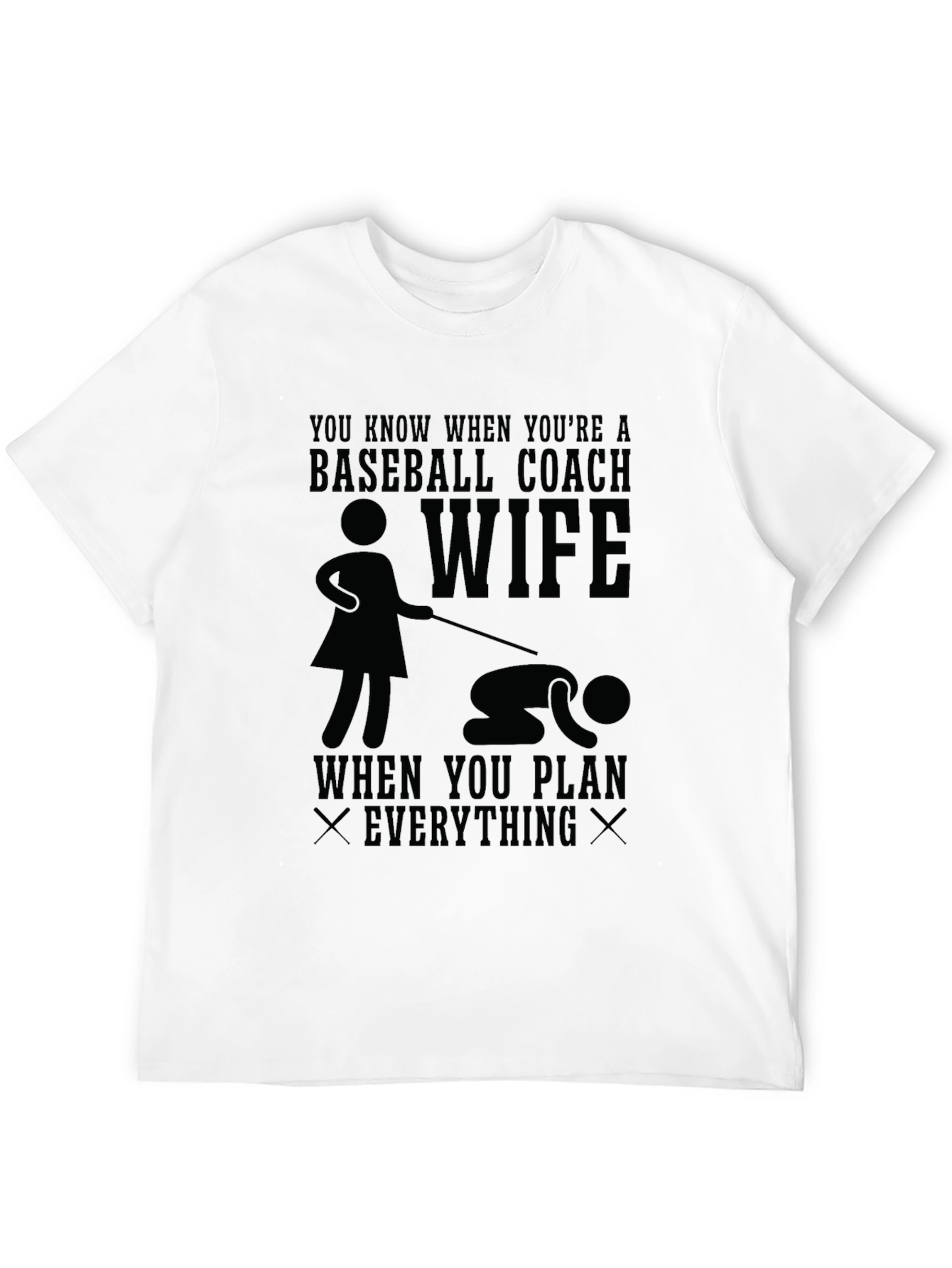 Baseball Coach Wife T-Shirt