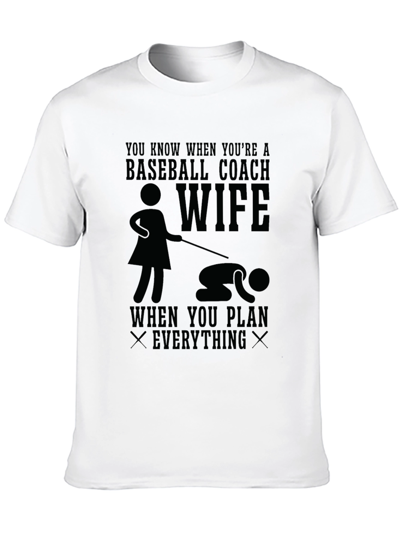 Baseball Coach Wife T-Shirt