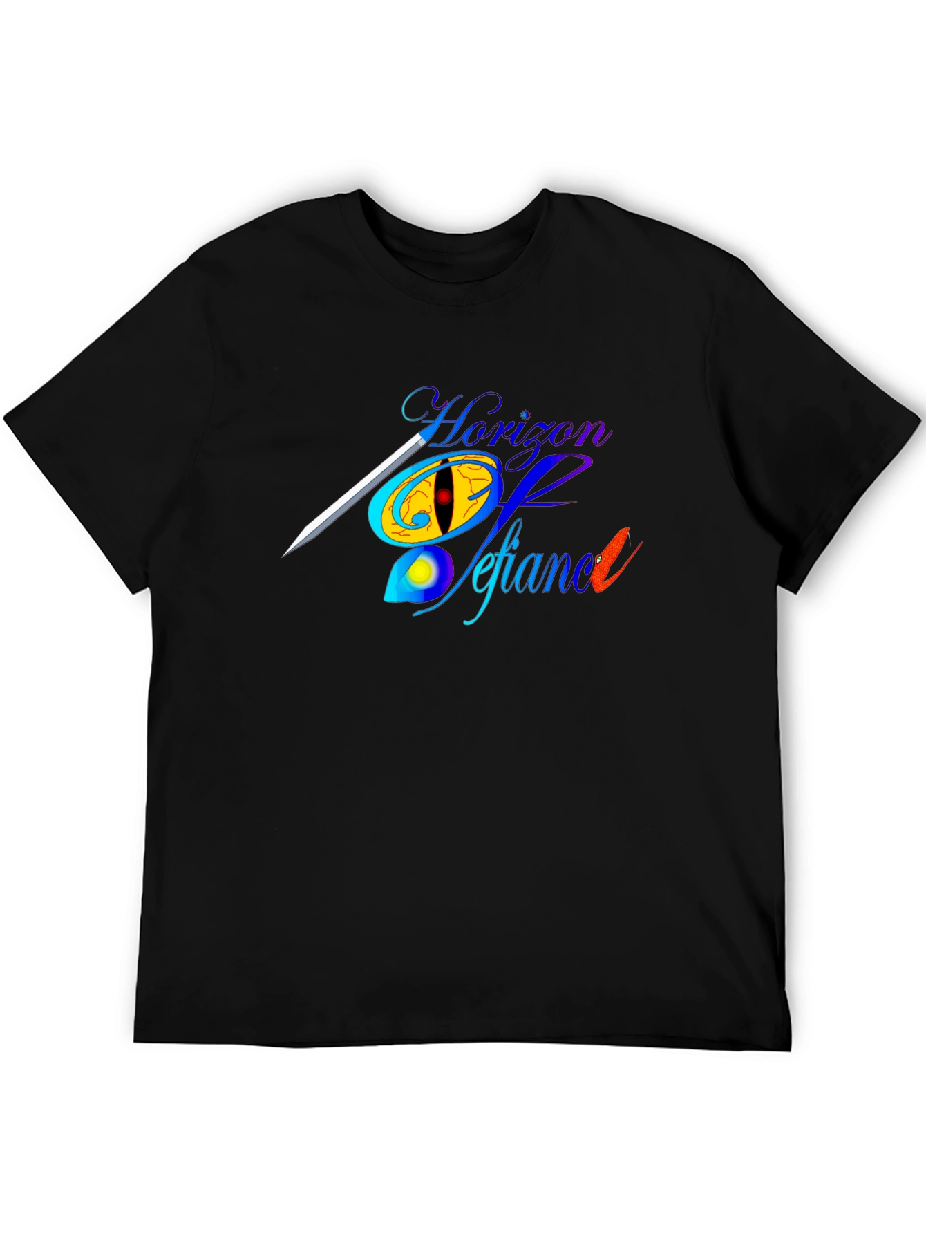 Horizon of Defiance Graphic Tee - Black