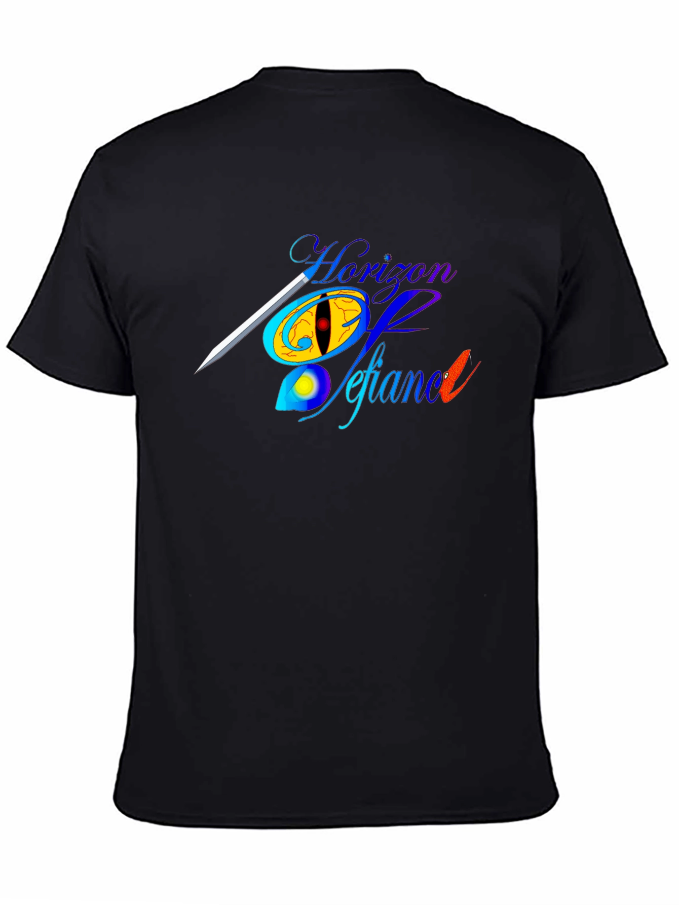 Horizon of Defiance Graphic Tee - Black