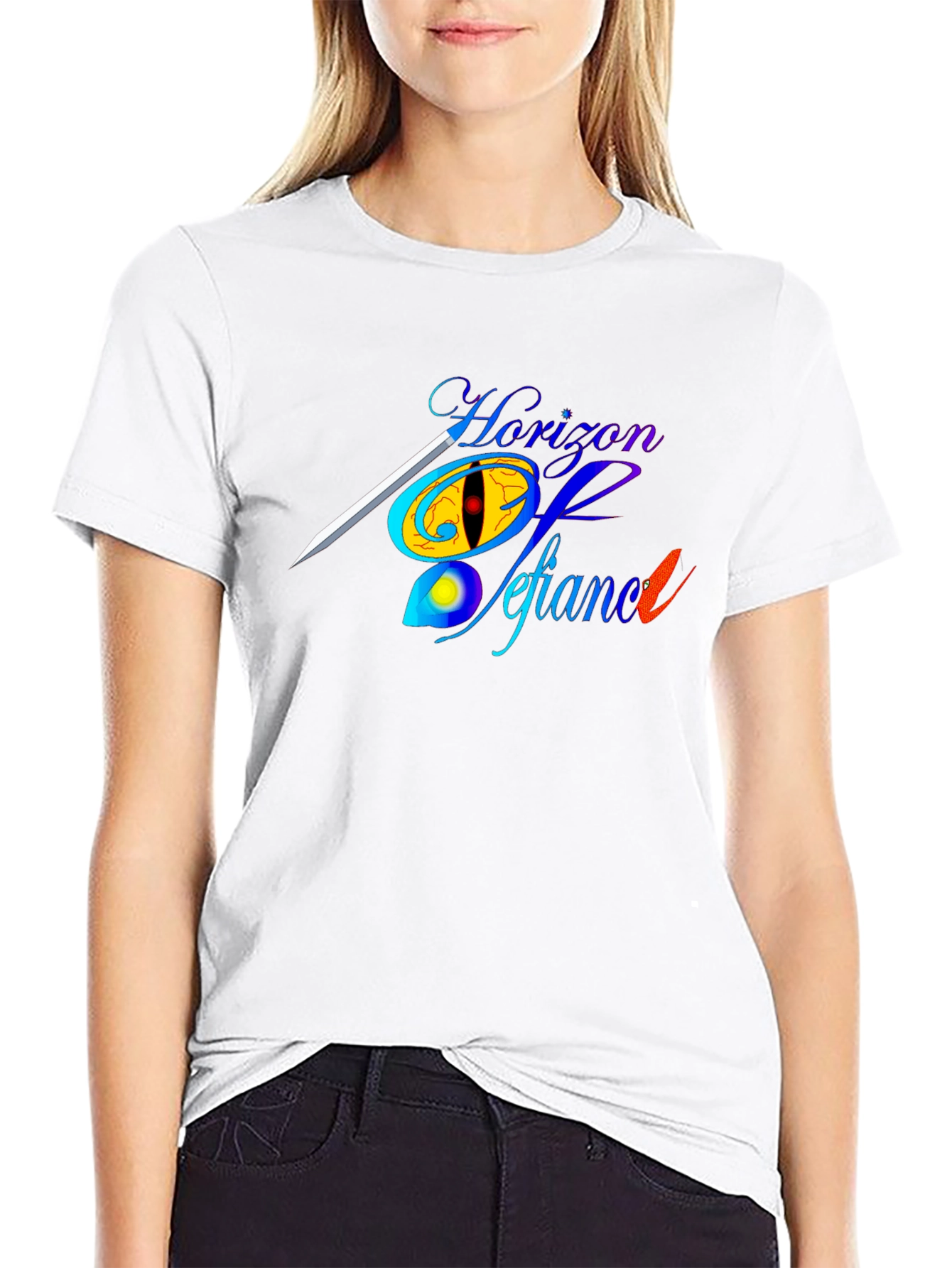 Horizon of Defiance Graphic Tee - Black
