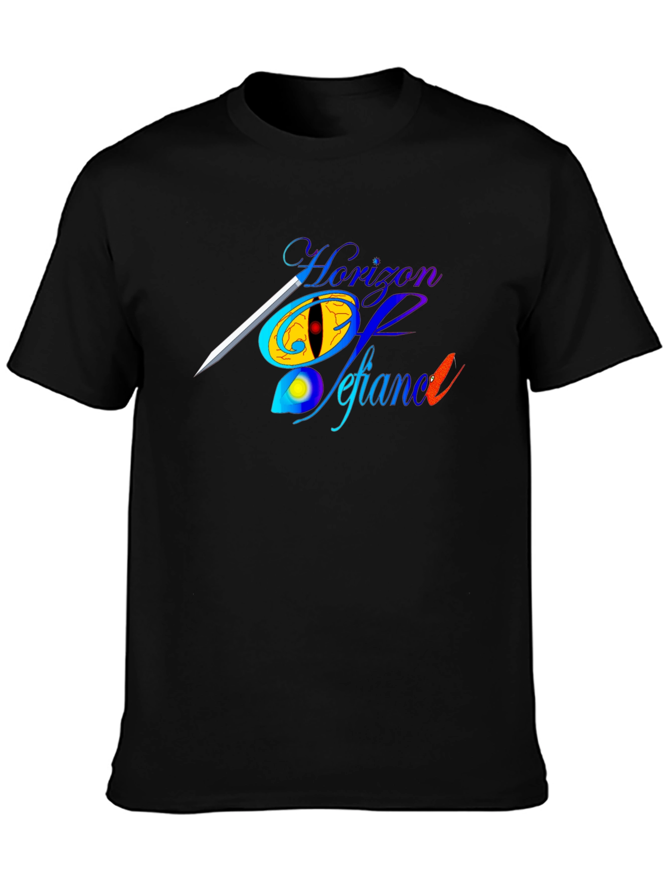 Horizon of Defiance Graphic Tee - Black