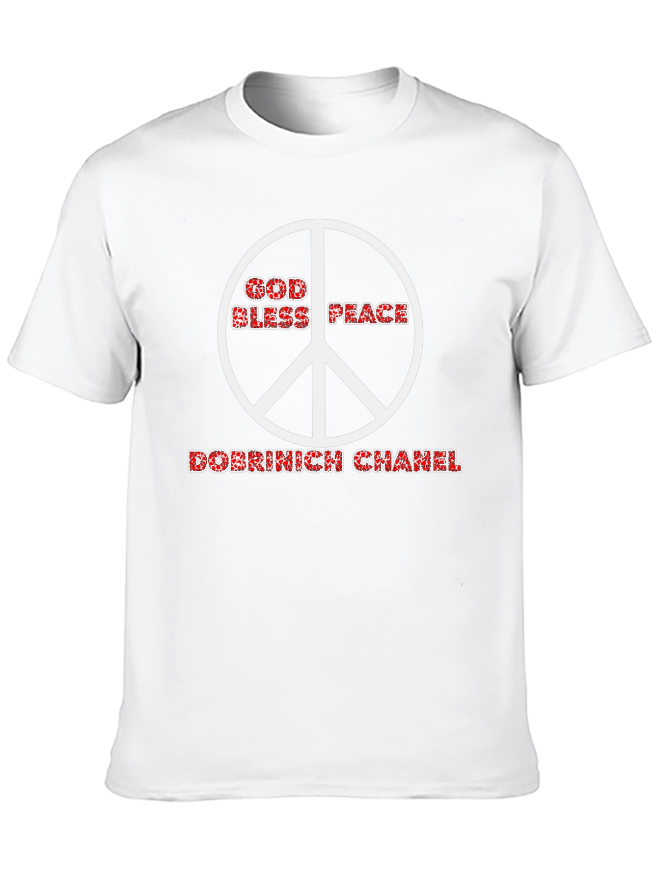 God Bless Peace Graphic T-Shirt
