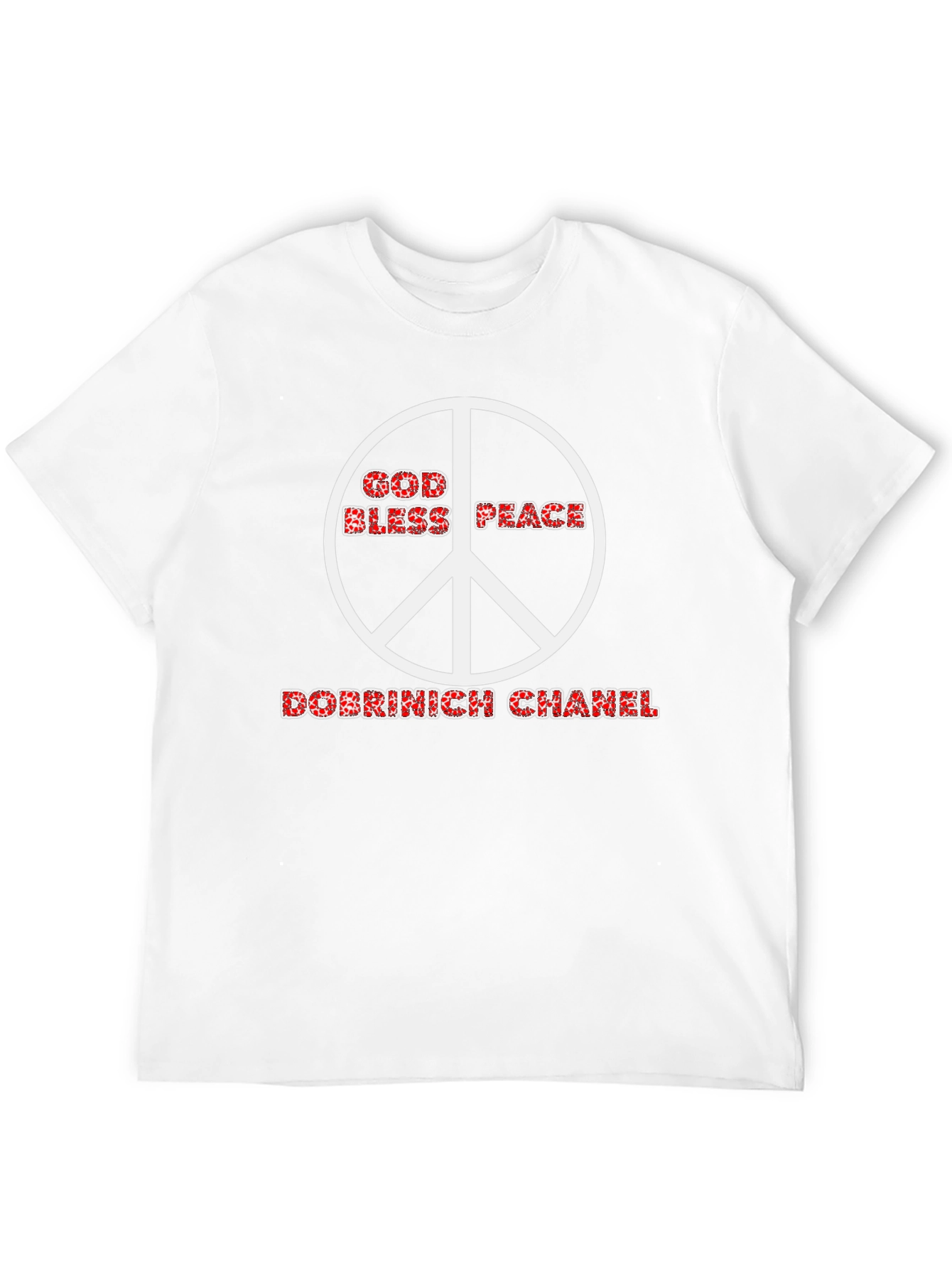 God Bless Peace Graphic T-Shirt