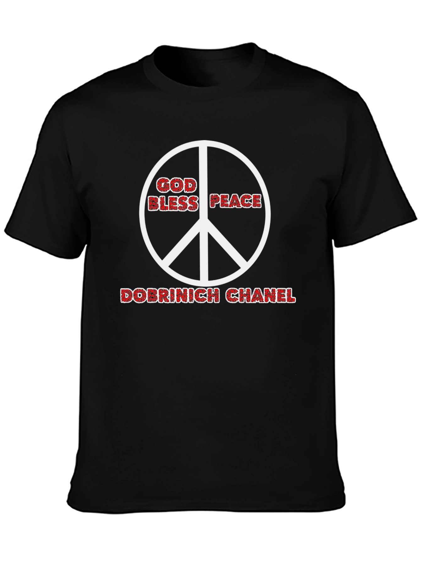 God Bless Peace Graphic T-Shirt