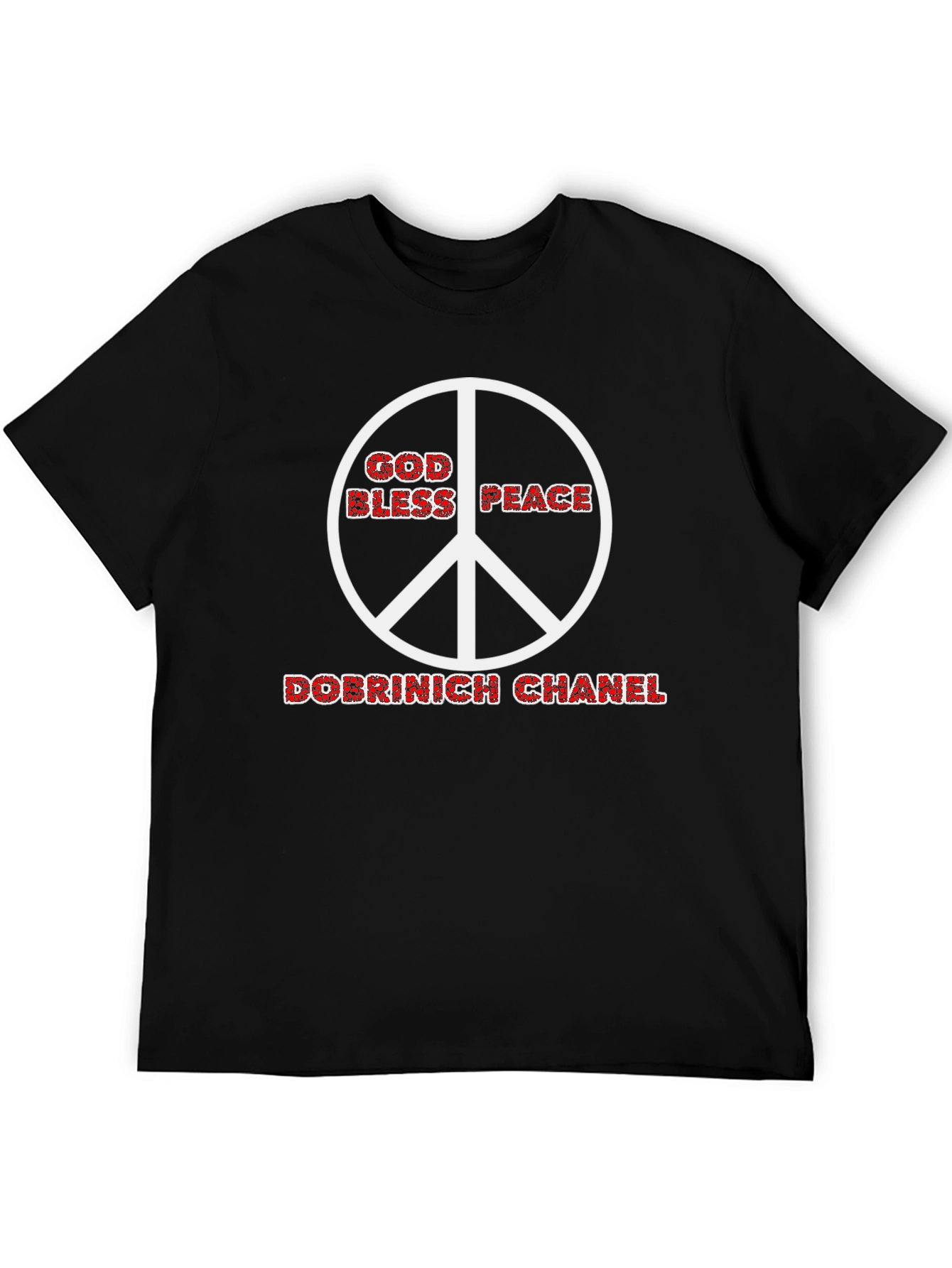 God Bless Peace Graphic T-Shirt