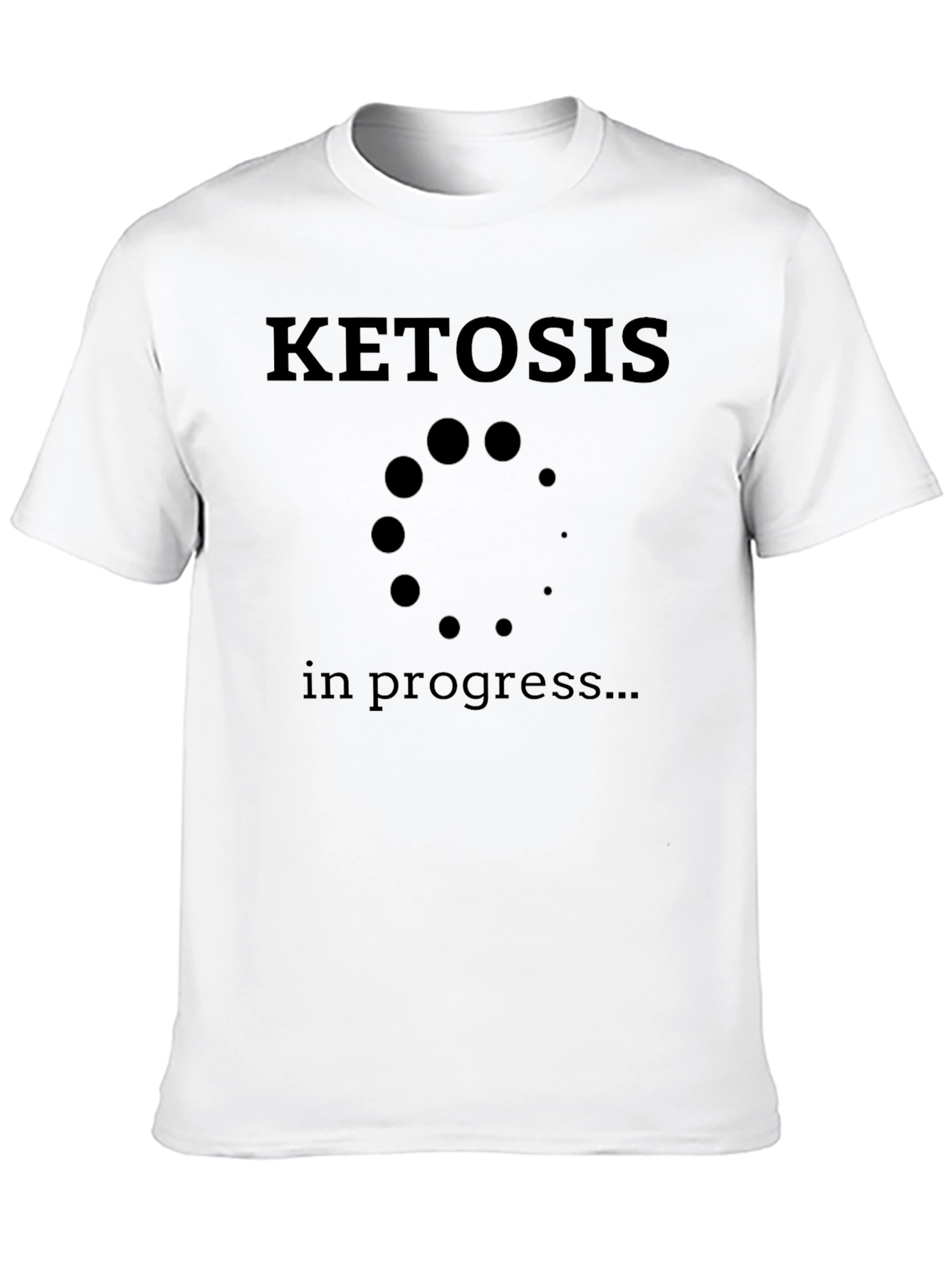 Ketosis In Progress Graphic Tee - Black