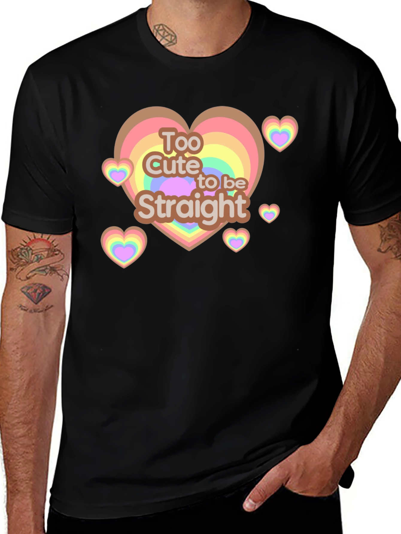 Too Cute to be Straight Tee