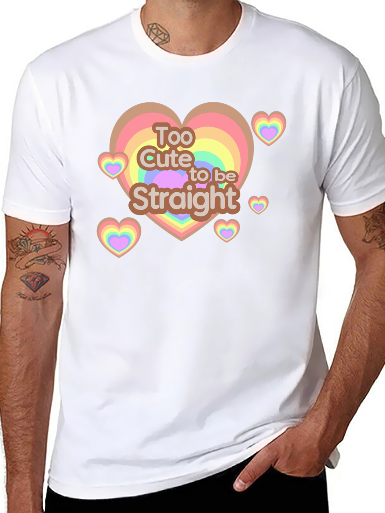 Too Cute to be Straight Tee