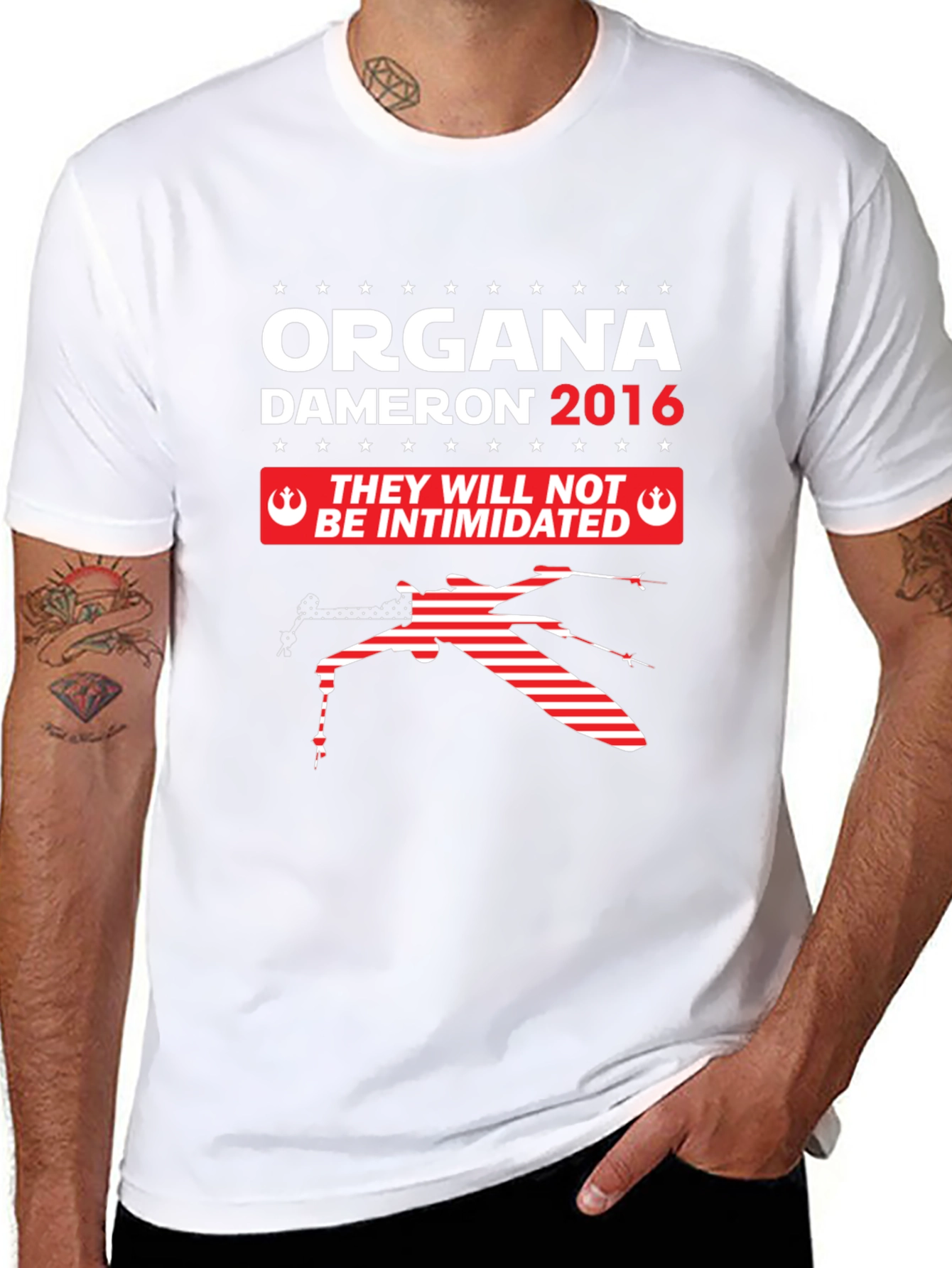 Organa Dameron 2016 Star Wars Fan T-Shirt