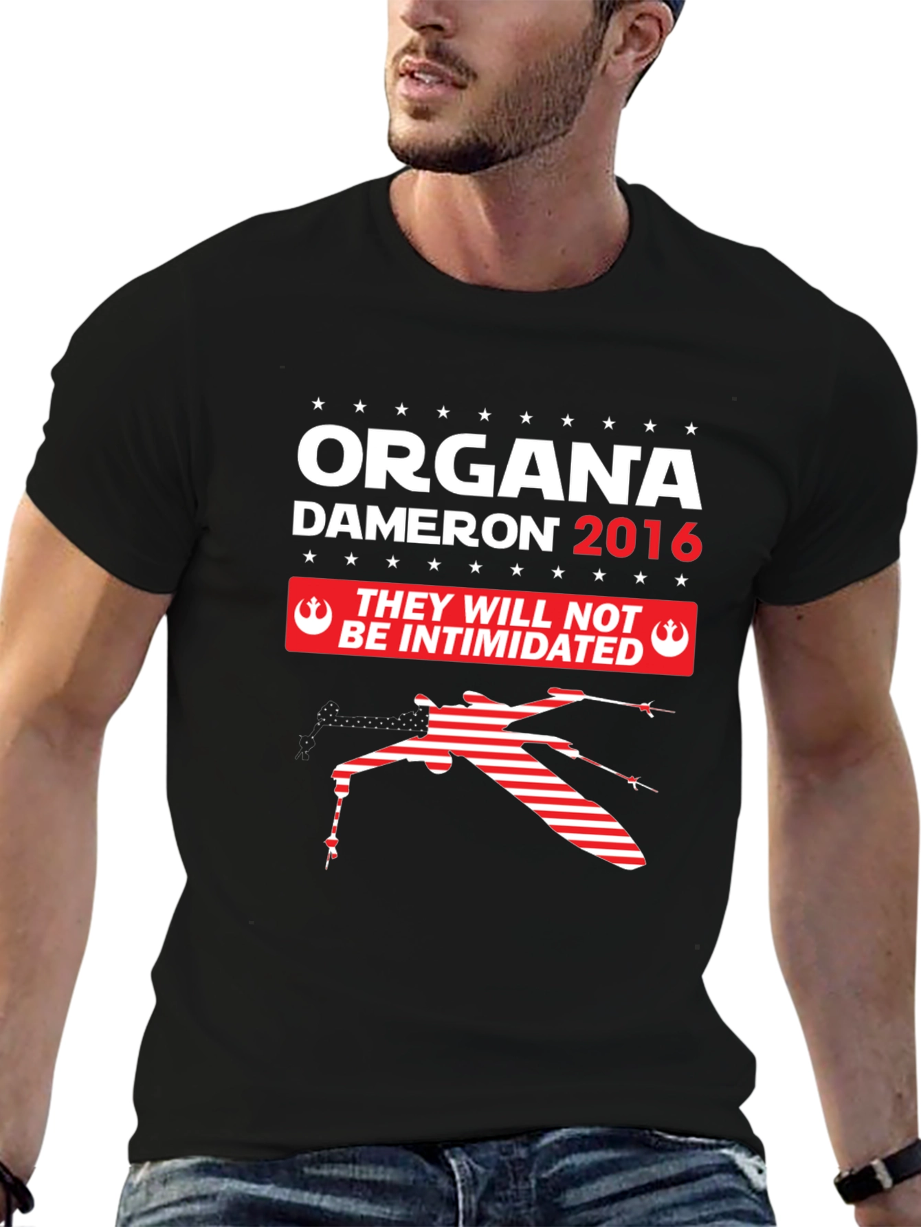 Organa Dameron 2016 Star Wars Fan T-Shirt