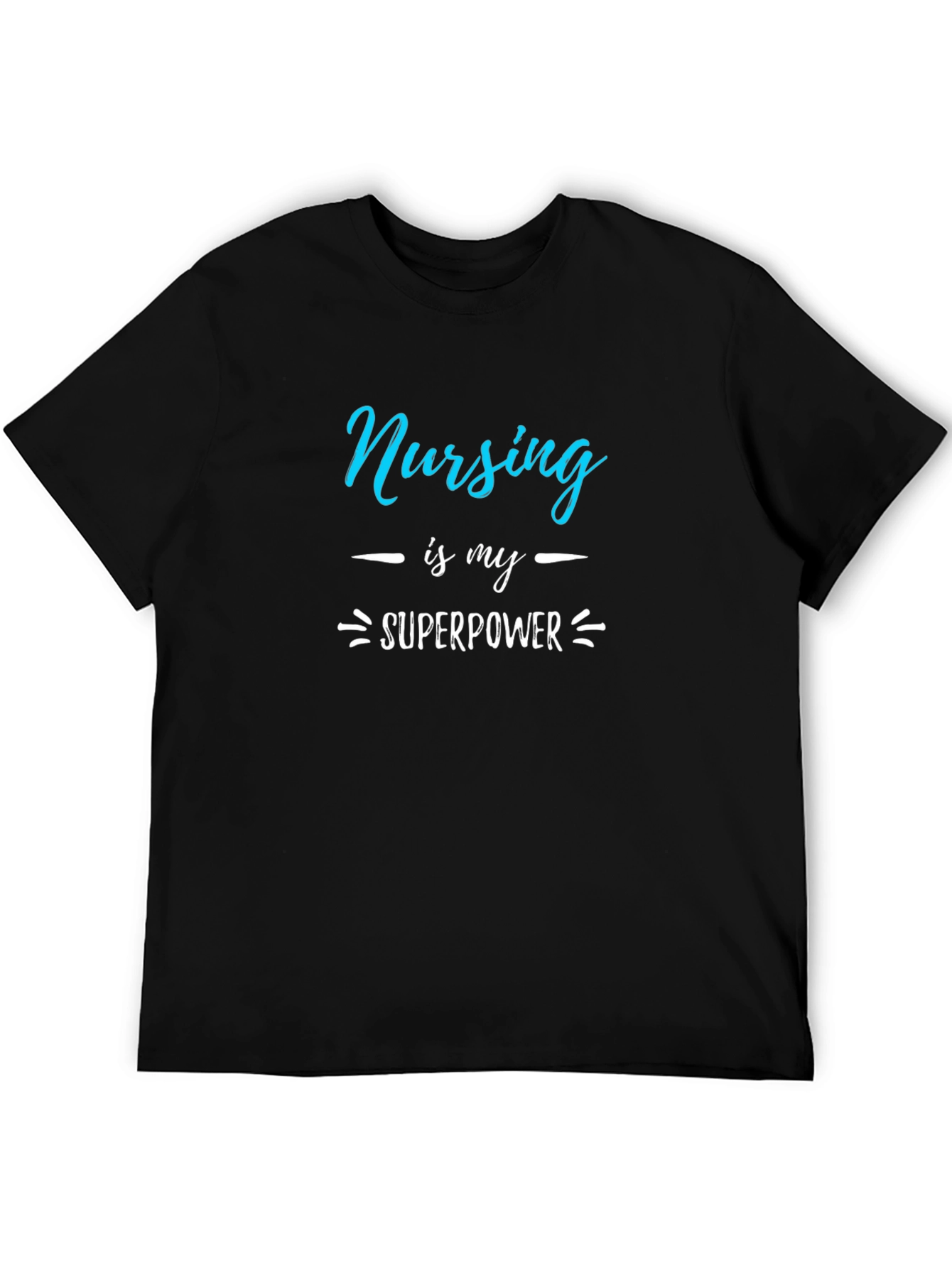 Nursing is My Superpower Graphic T-Shirt