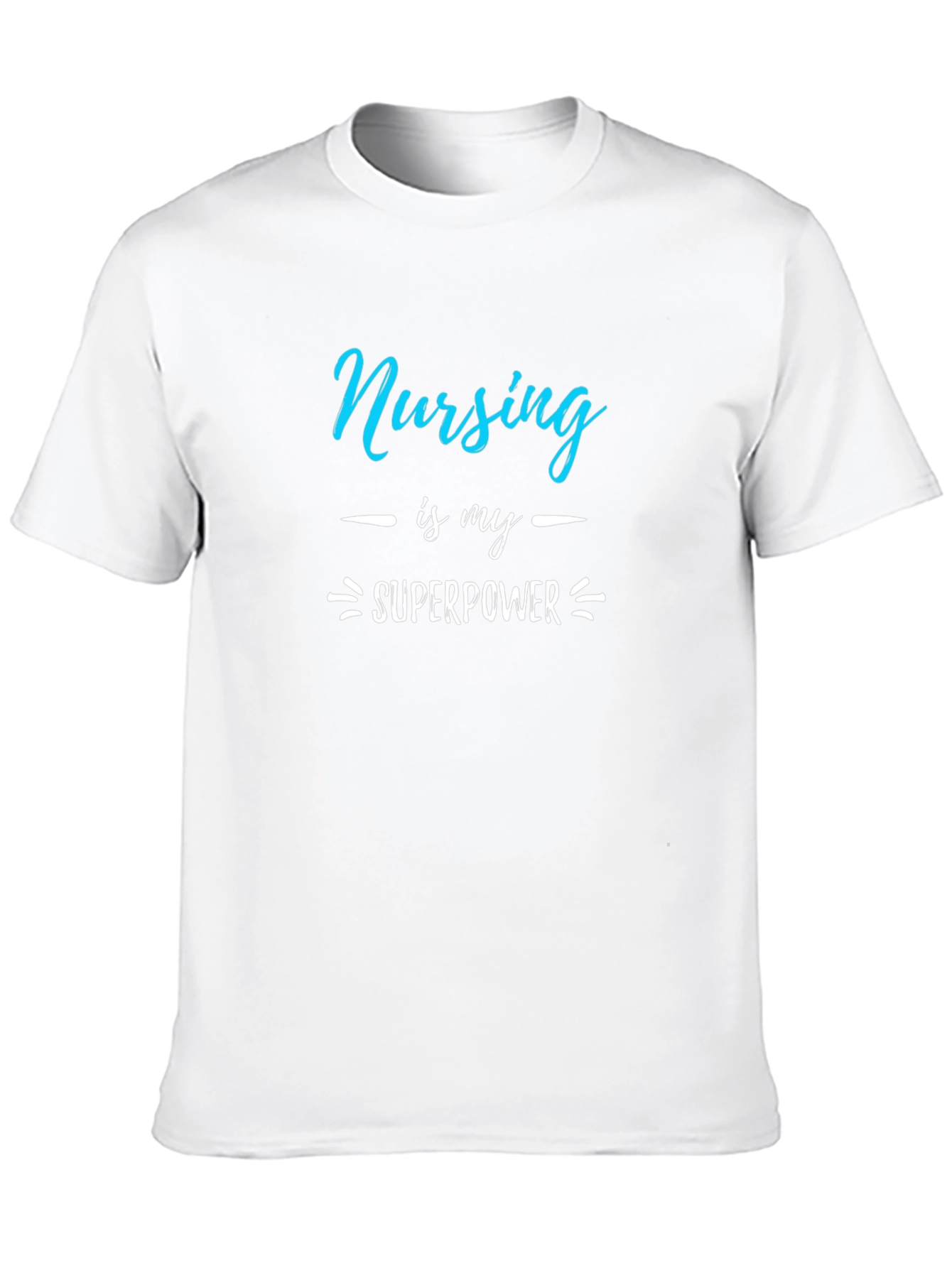 Nursing is My Superpower Graphic T-Shirt