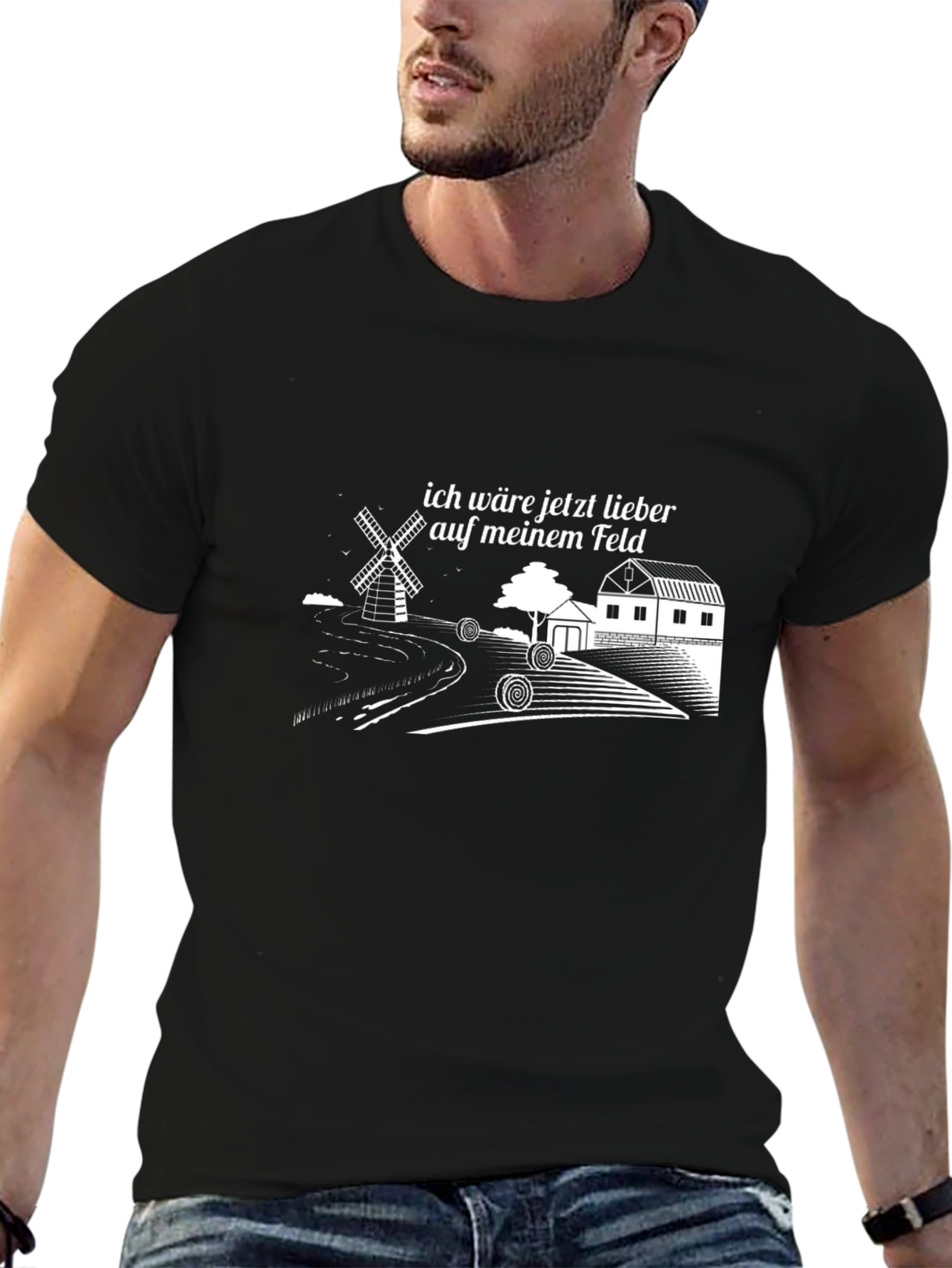 Ich Wäre Jetzt Lieber Auf Meinem Feld T-Shirt