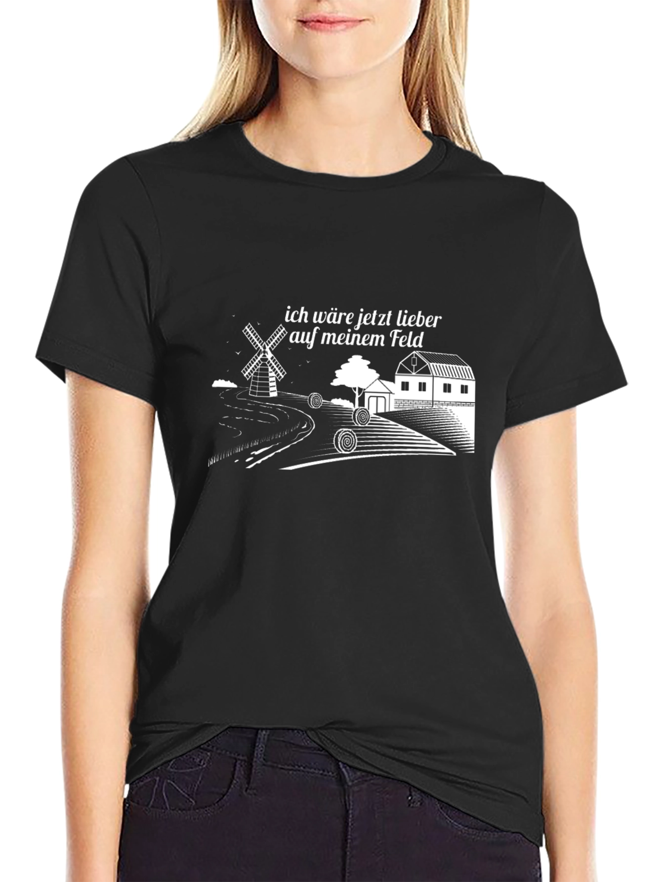 Ich Wäre Jetzt Lieber Auf Meinem Feld T-Shirt