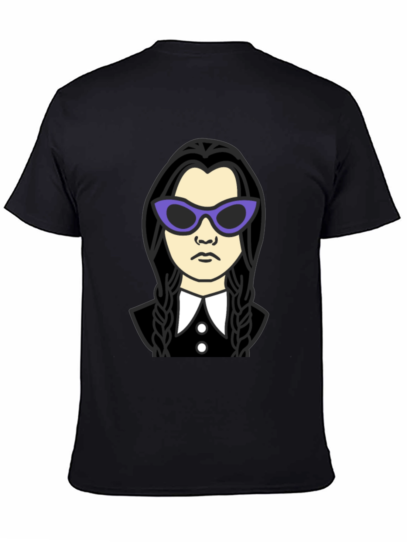Wednesday Addams Sunglasses Graphic Tee