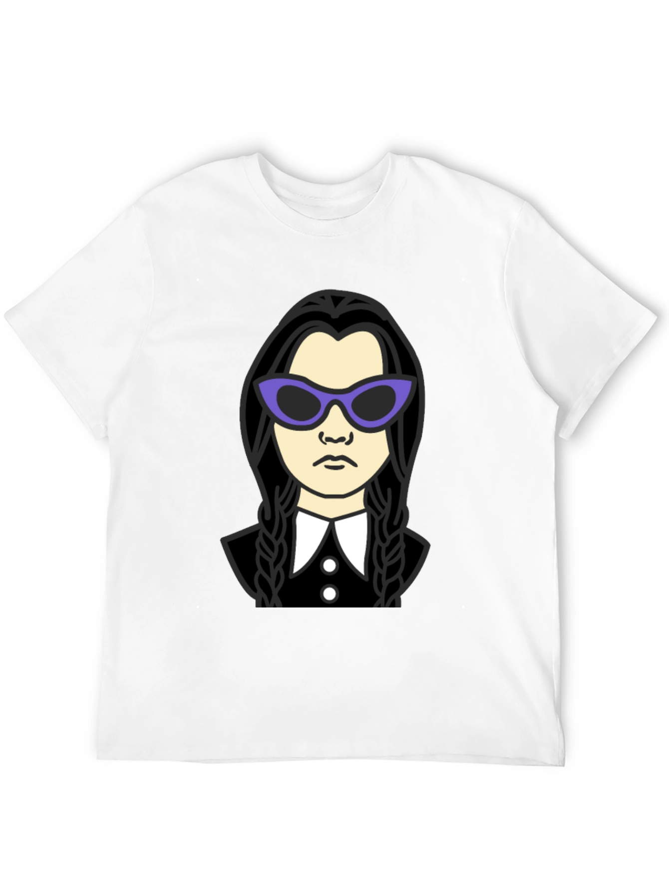 Wednesday Addams Sunglasses Graphic Tee