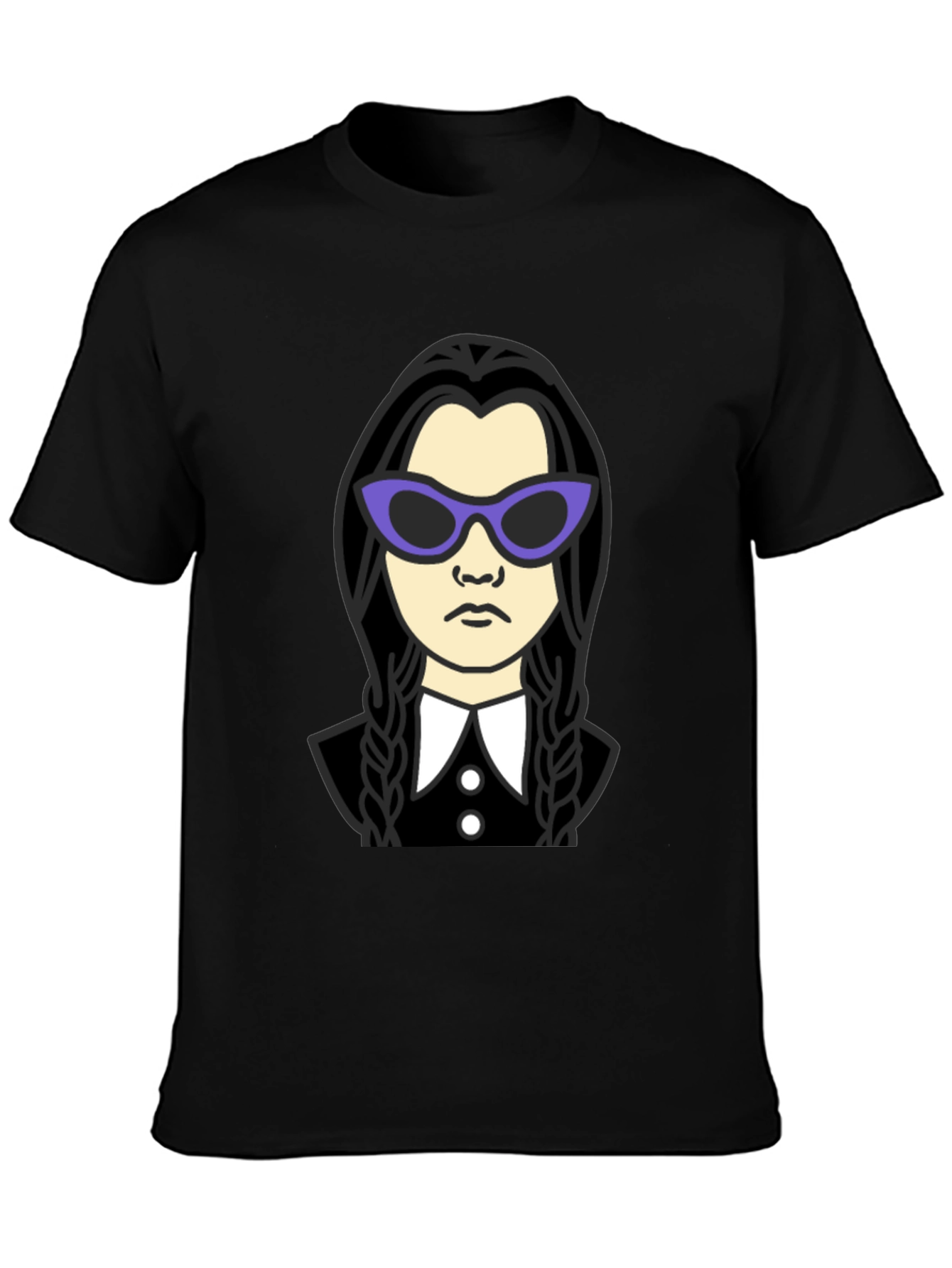 Wednesday Addams Sunglasses Graphic Tee