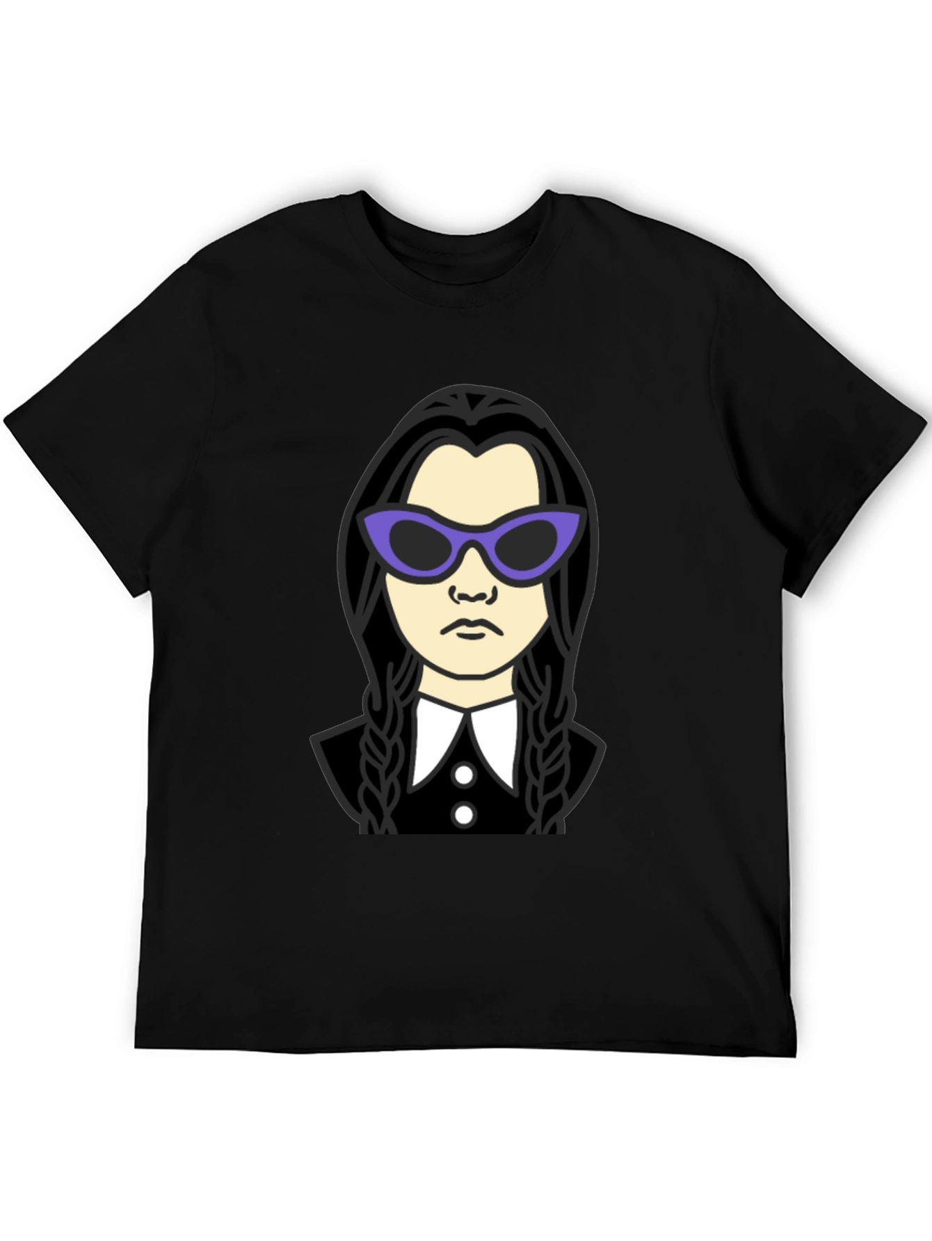 Wednesday Addams Sunglasses Graphic Tee