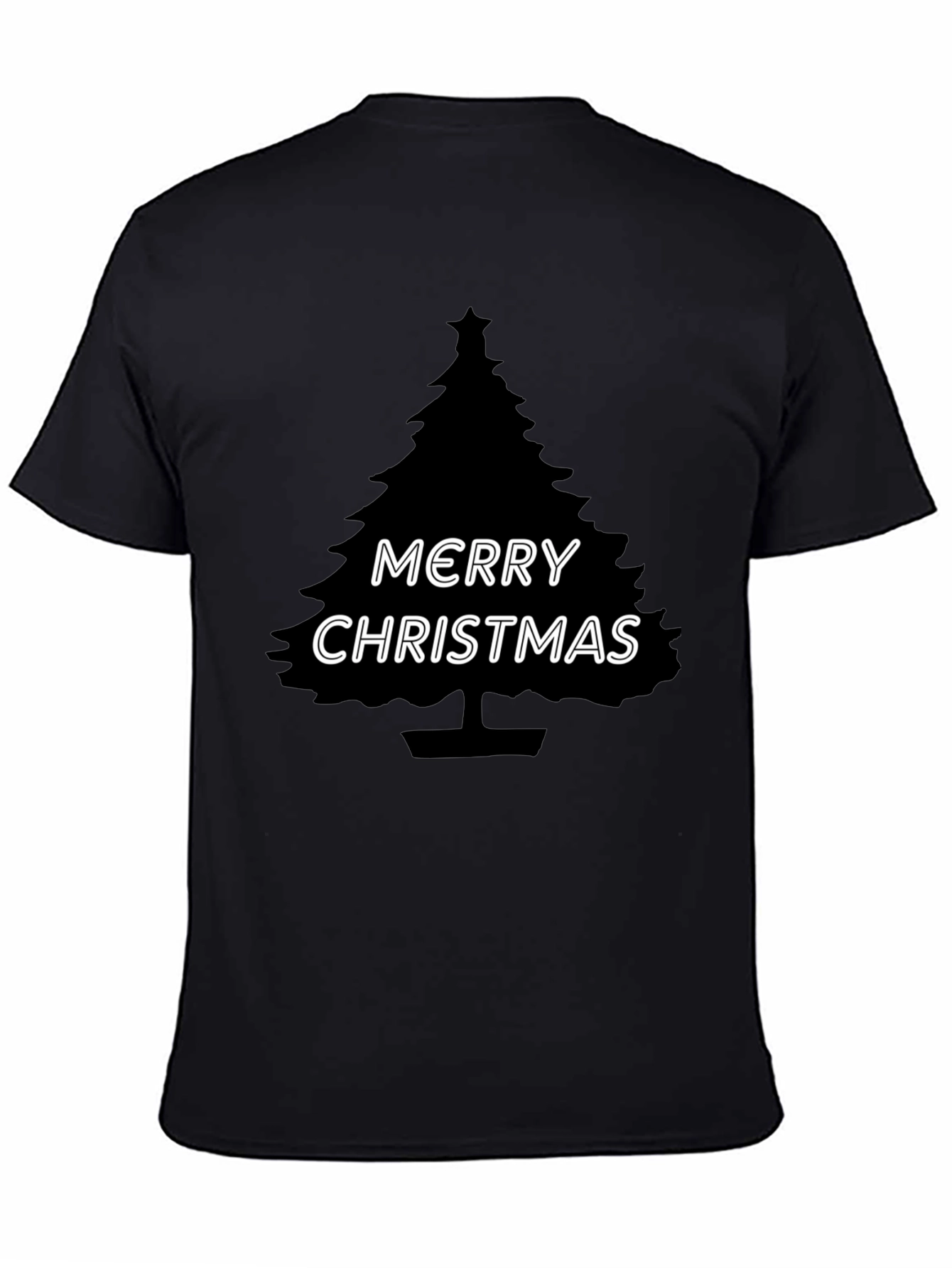 Merry Christmas Tree T-Shirt - Holiday Festive Tee
