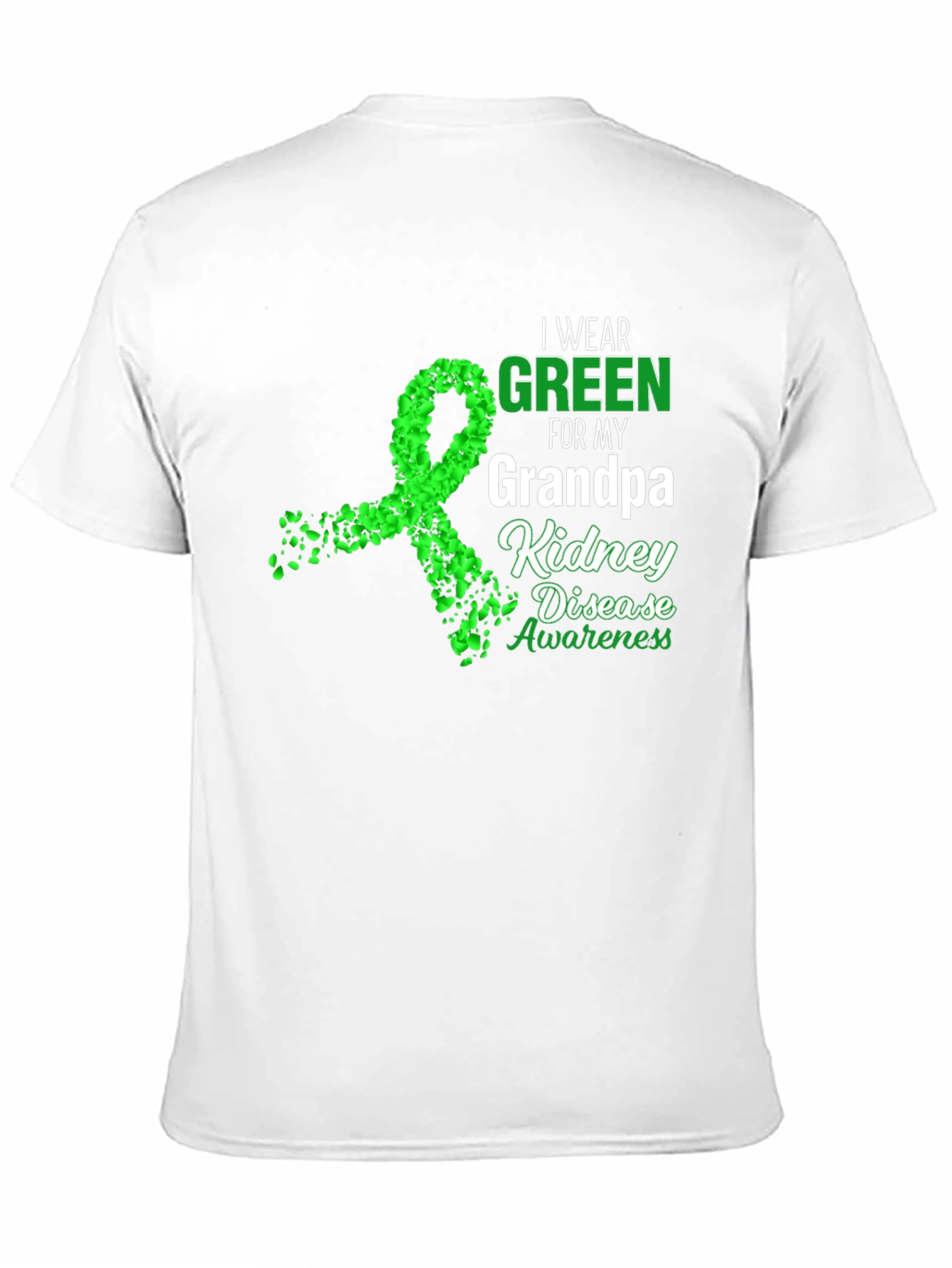 Green Ribbon Kidney Disease Awareness T-Shirt