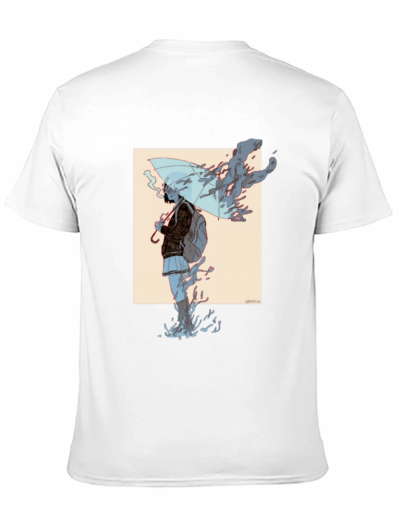 Graphic Print Black T-Shirt