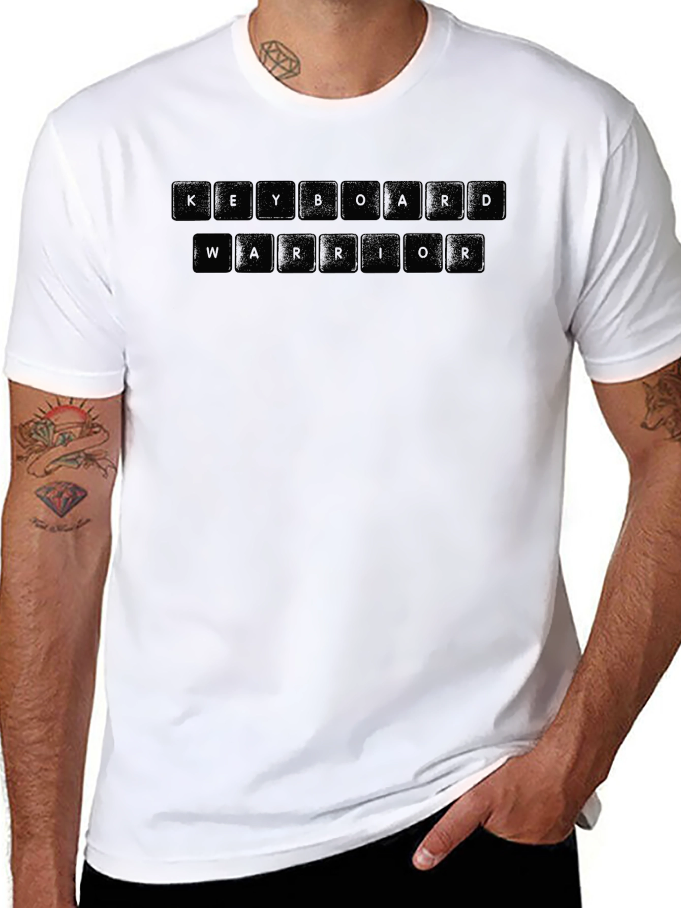 Keyboard Warrior T-Shirt - Gamer Apparel