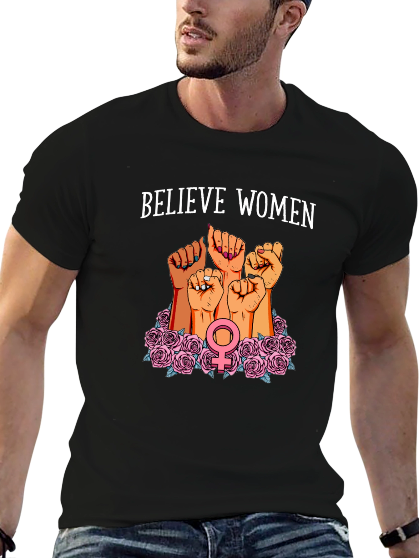 Believe Women Graphic T-Shirt