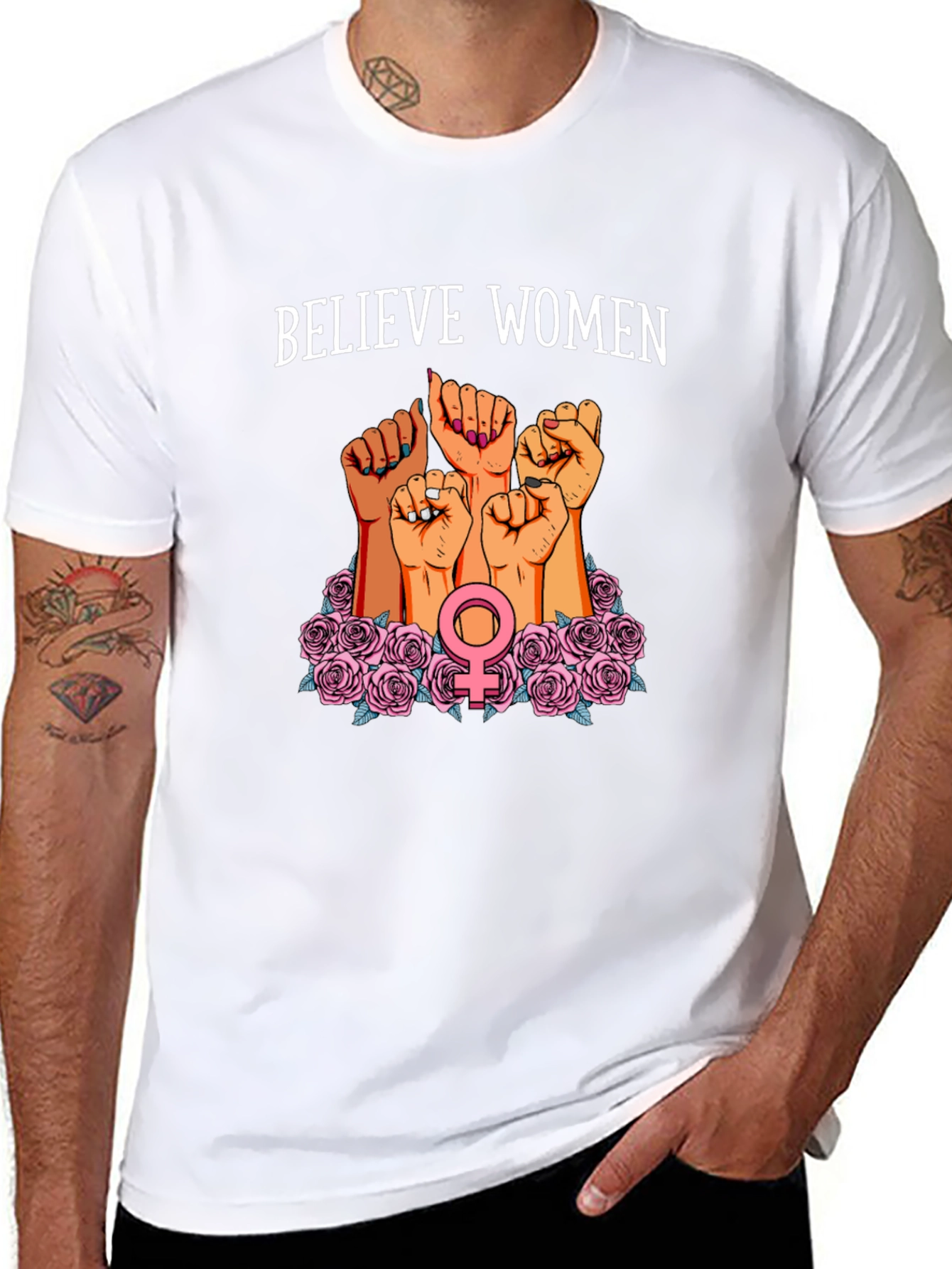 Believe Women Graphic T-Shirt