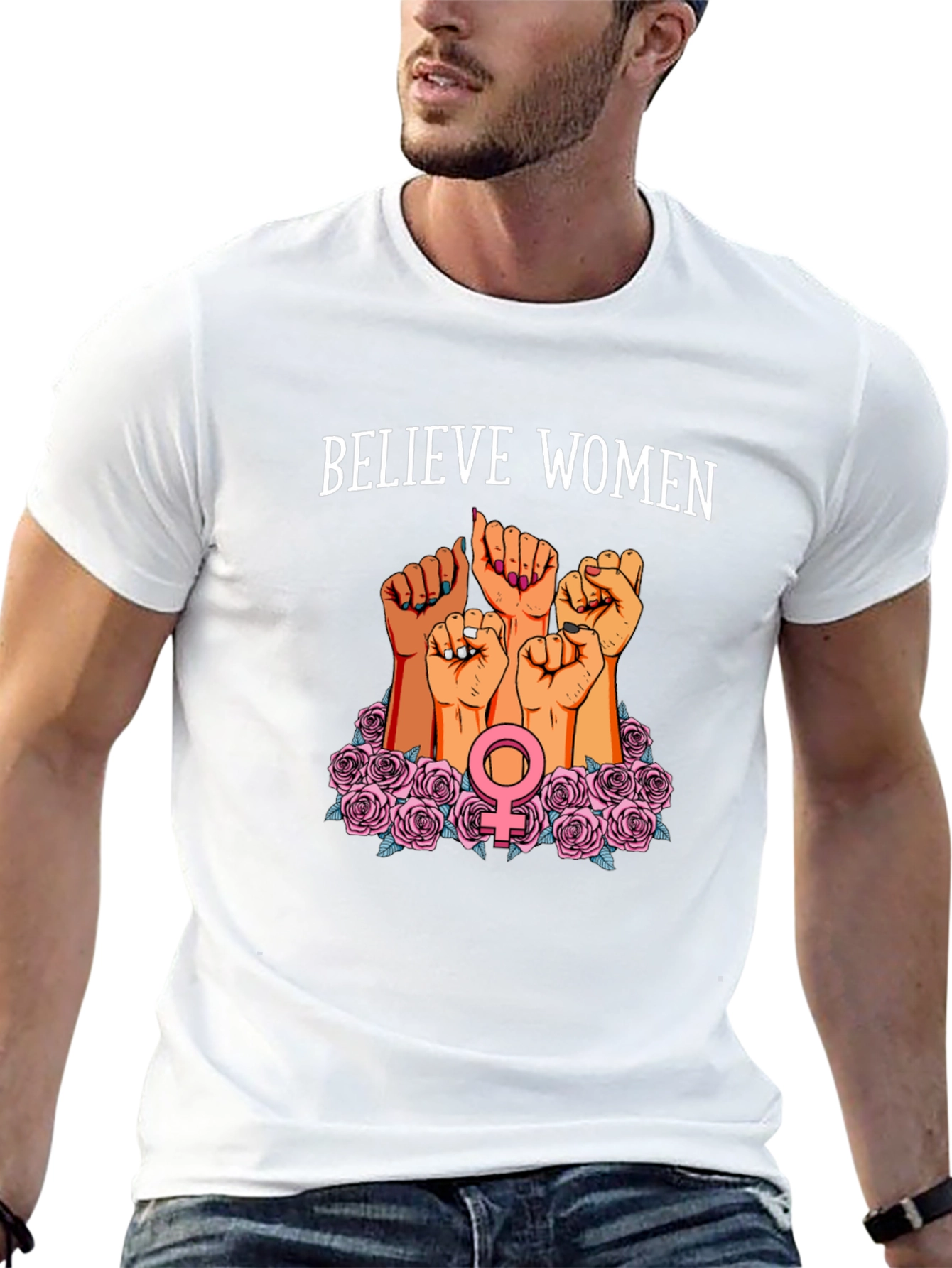 Believe Women Graphic T-Shirt