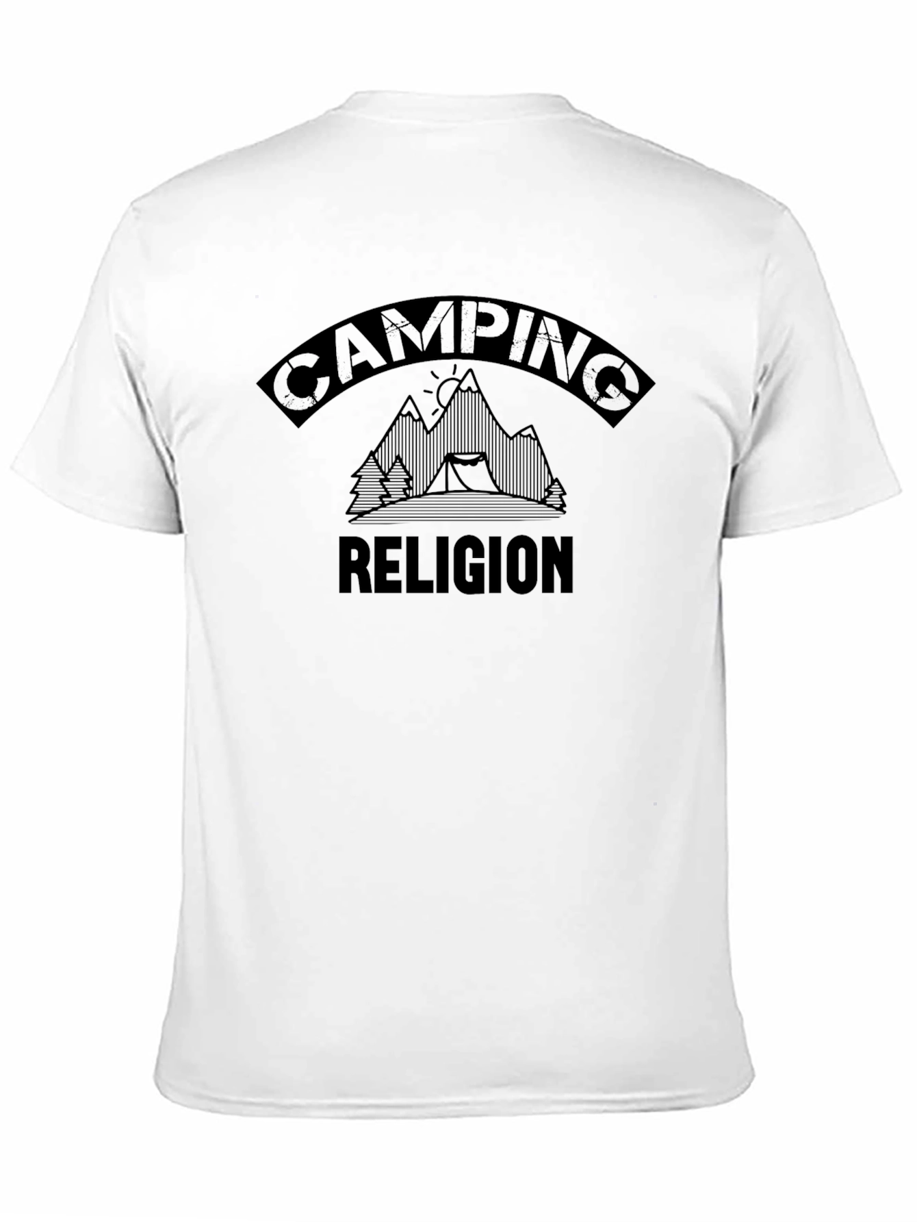 Camping Religion T-Shirt - Nature Lover Tee