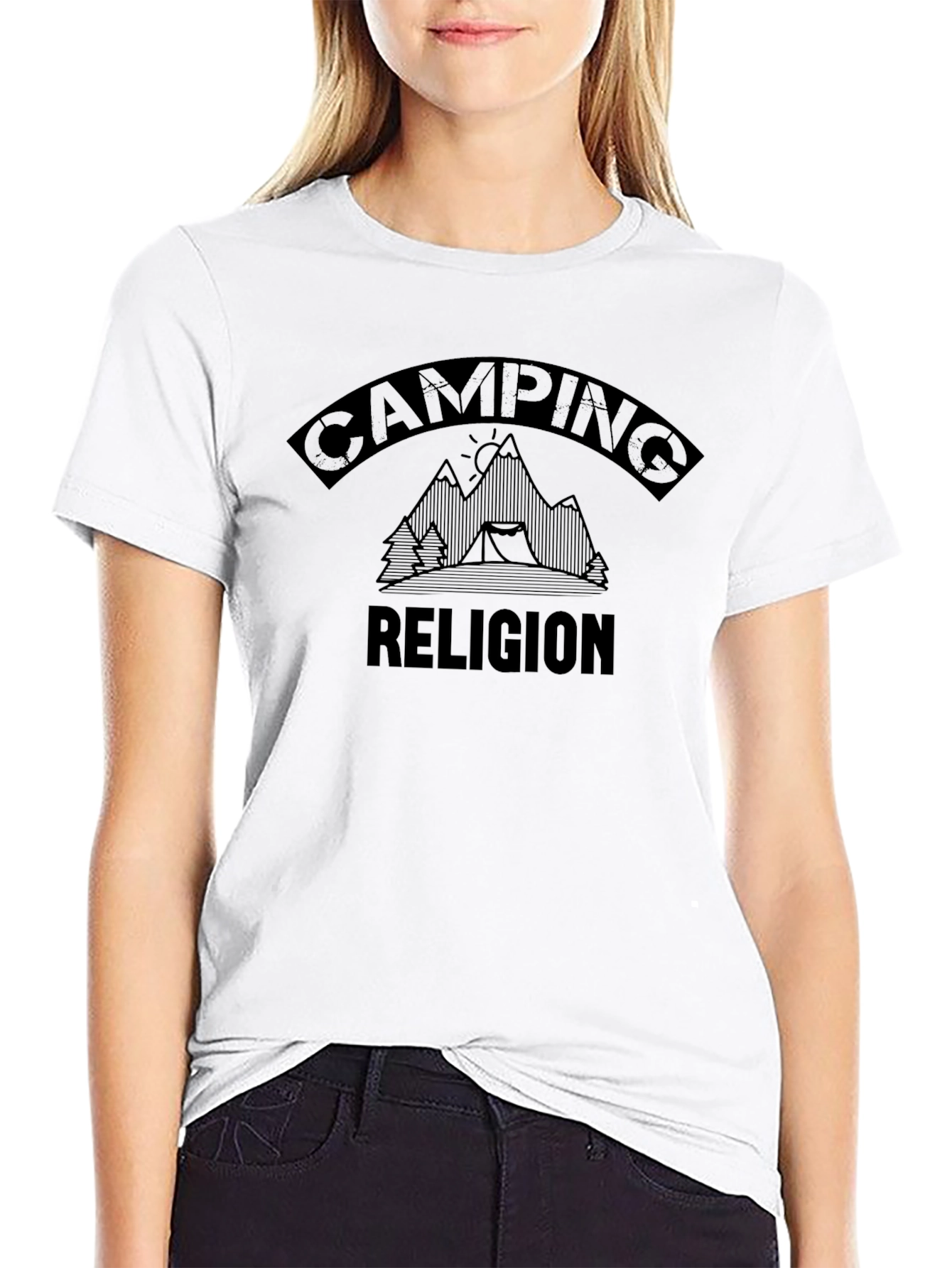 Camping Religion T-Shirt - Nature Lover Tee