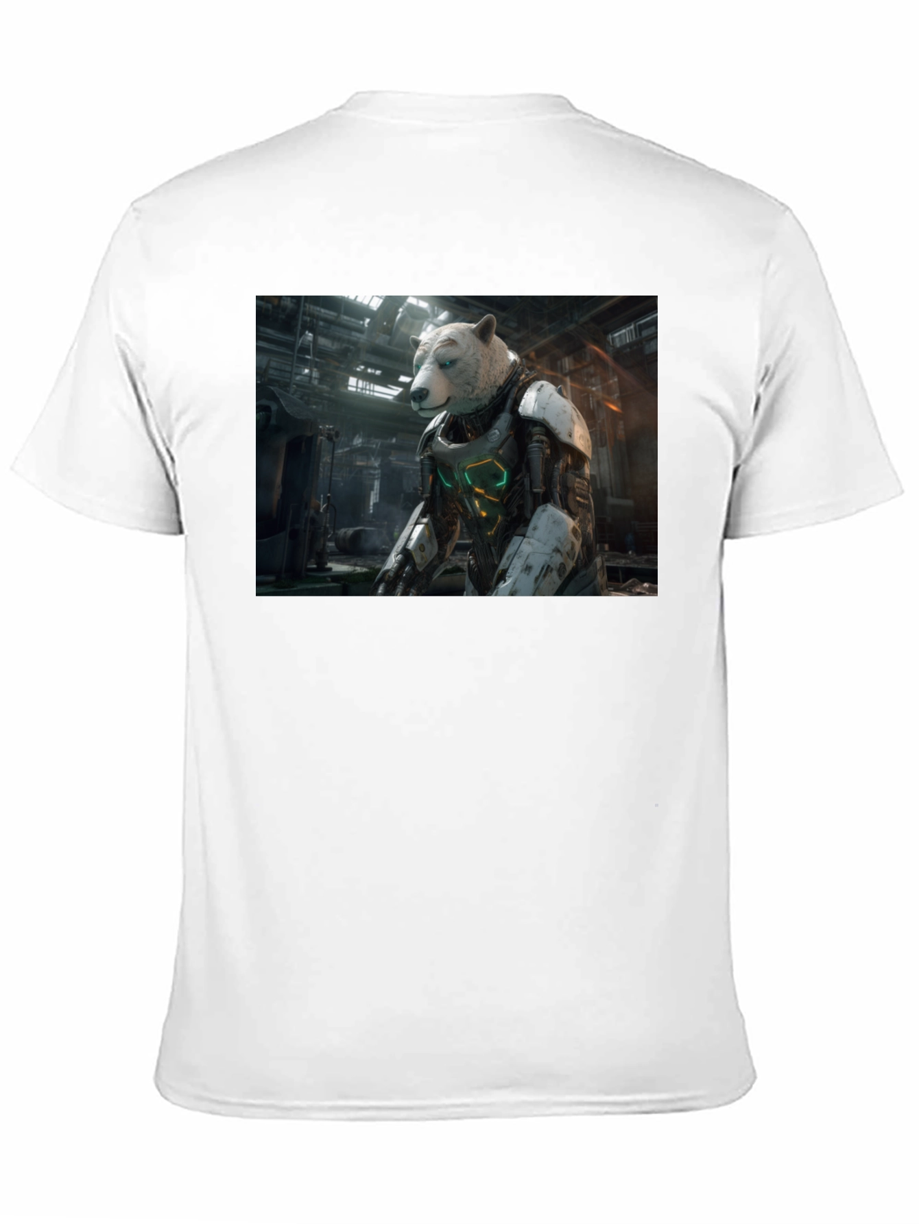 Sci-Fi Bear Robot T-Shirt