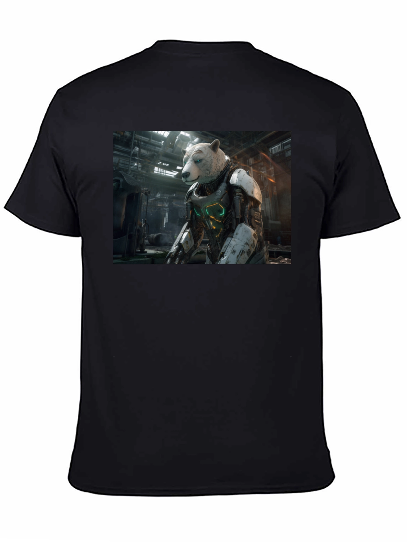Sci-Fi Bear Robot T-Shirt