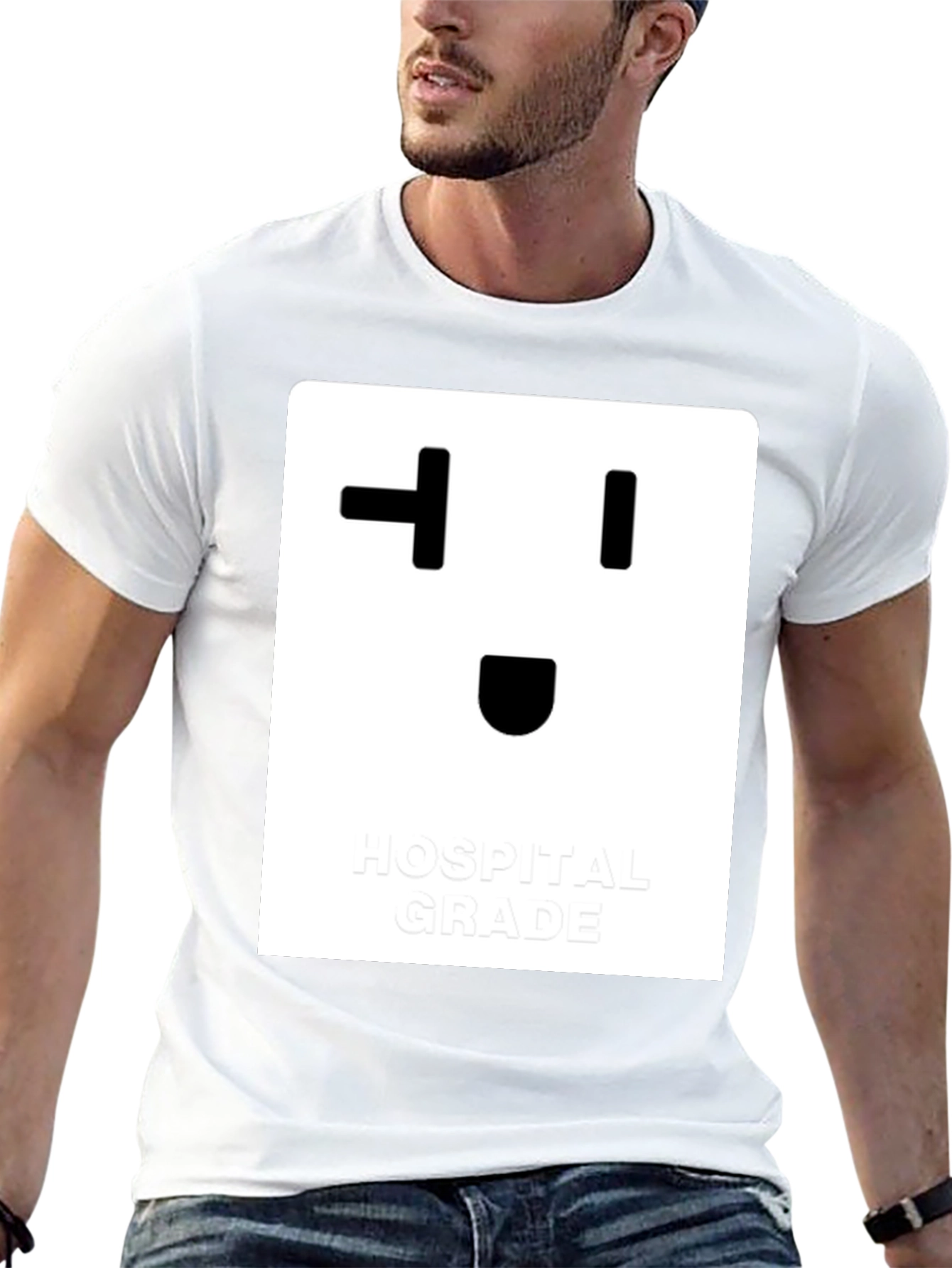 Hospital Grade Outlet Funny T-Shirt - Black