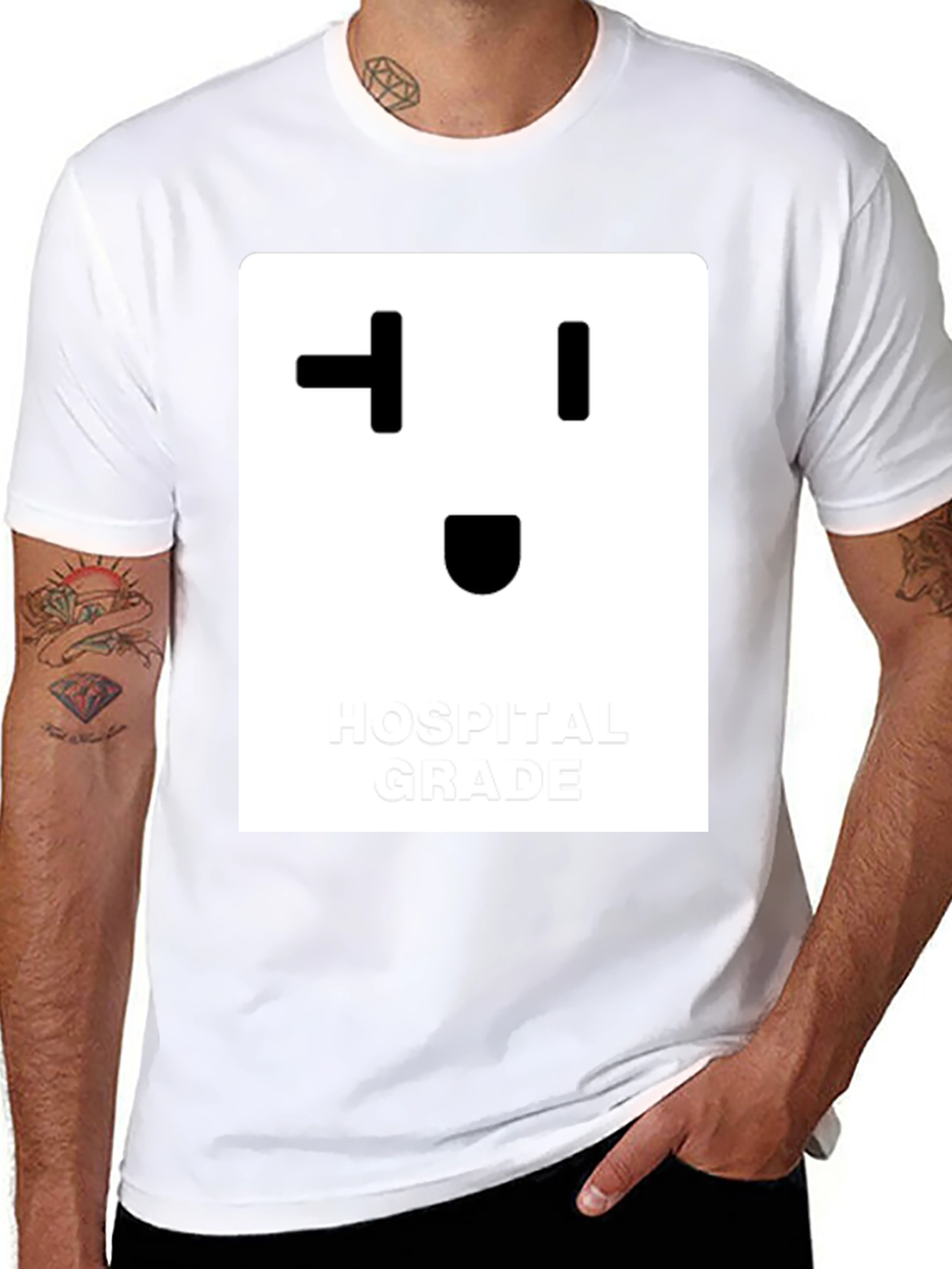 Hospital Grade Outlet Funny T-Shirt - Black
