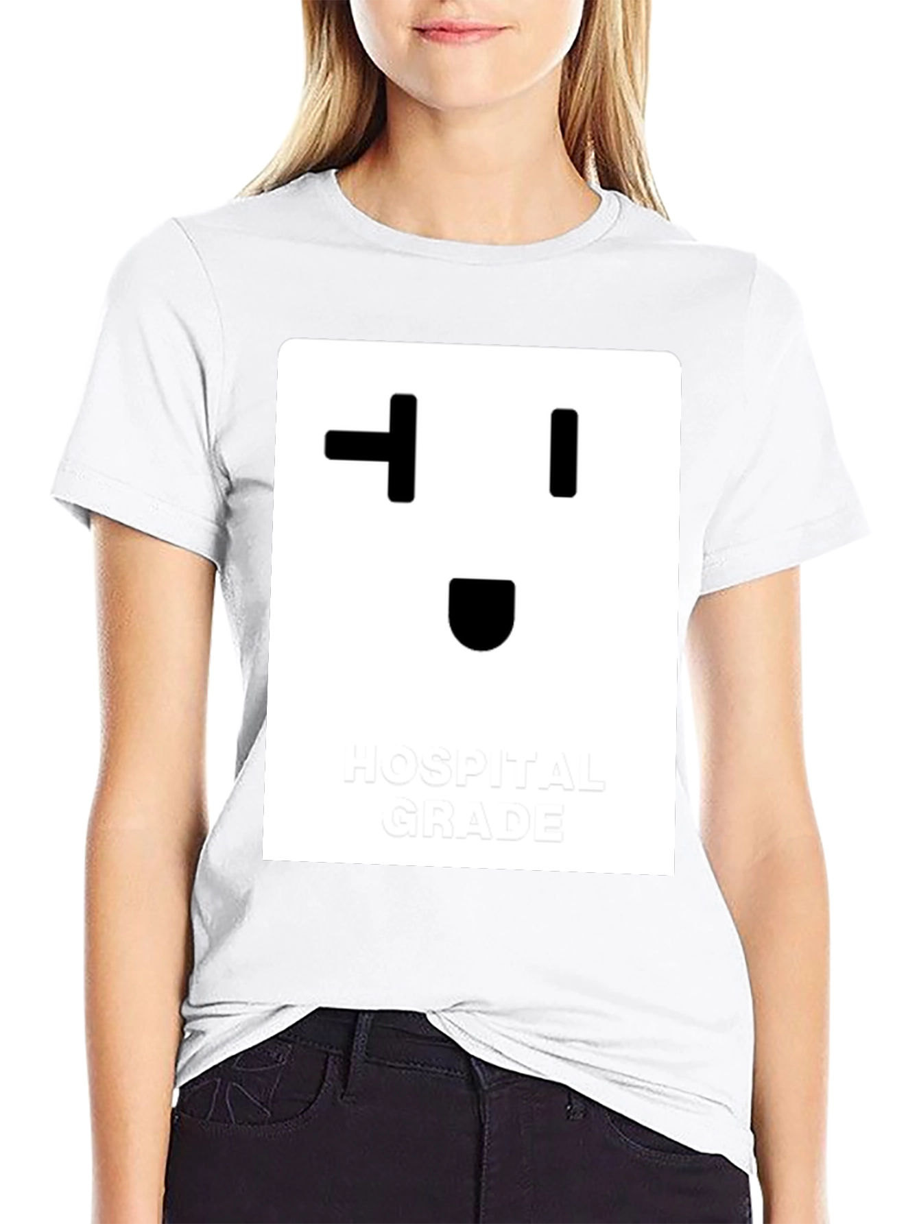 Hospital Grade Outlet Funny T-Shirt - Black