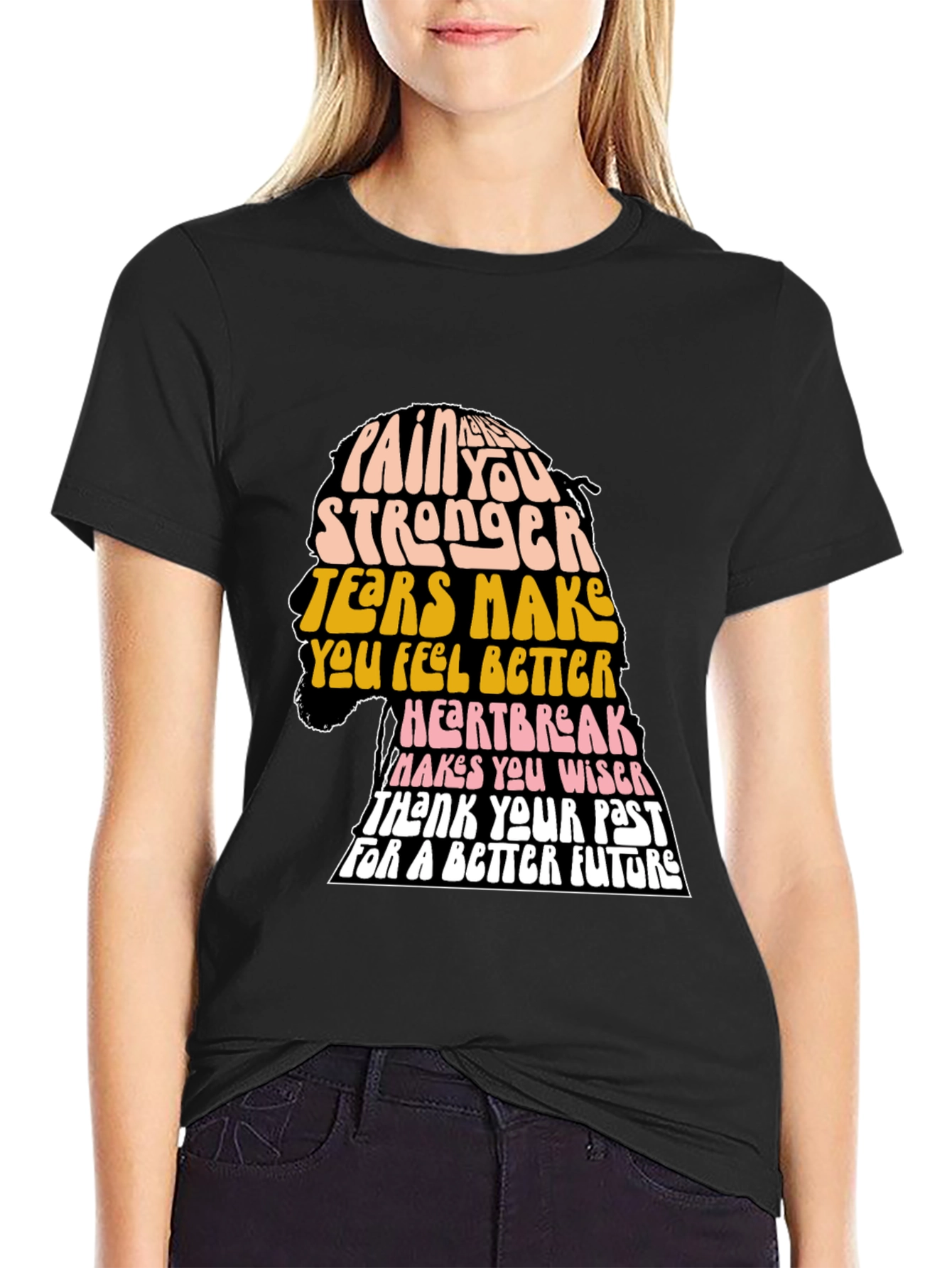 Inspirational T-Shirt: Pain Makes You Stronger