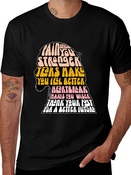 Inspirational T-Shirt: Pain Makes You Stronger